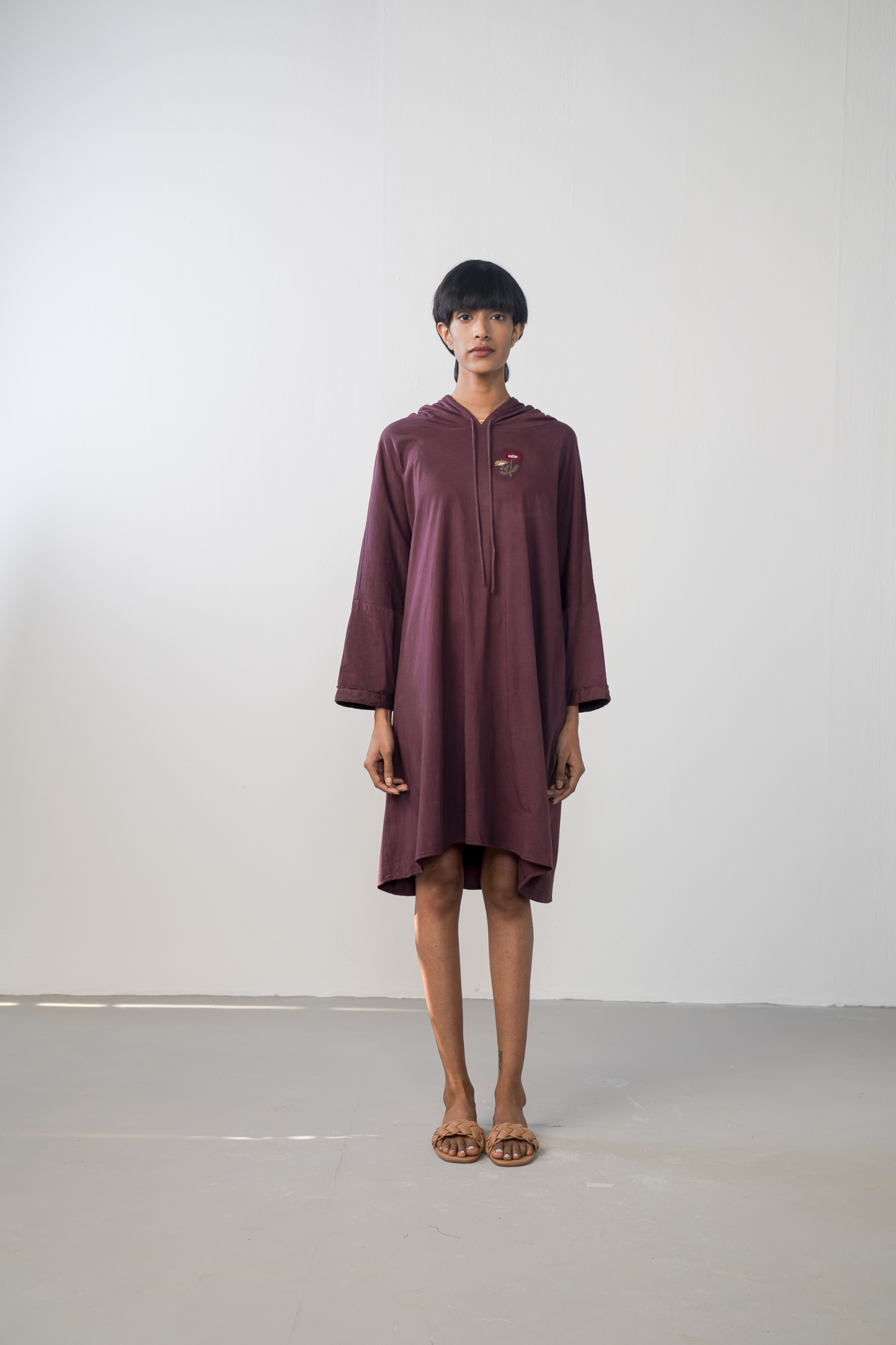 Purple Moon organic cotton knit dress