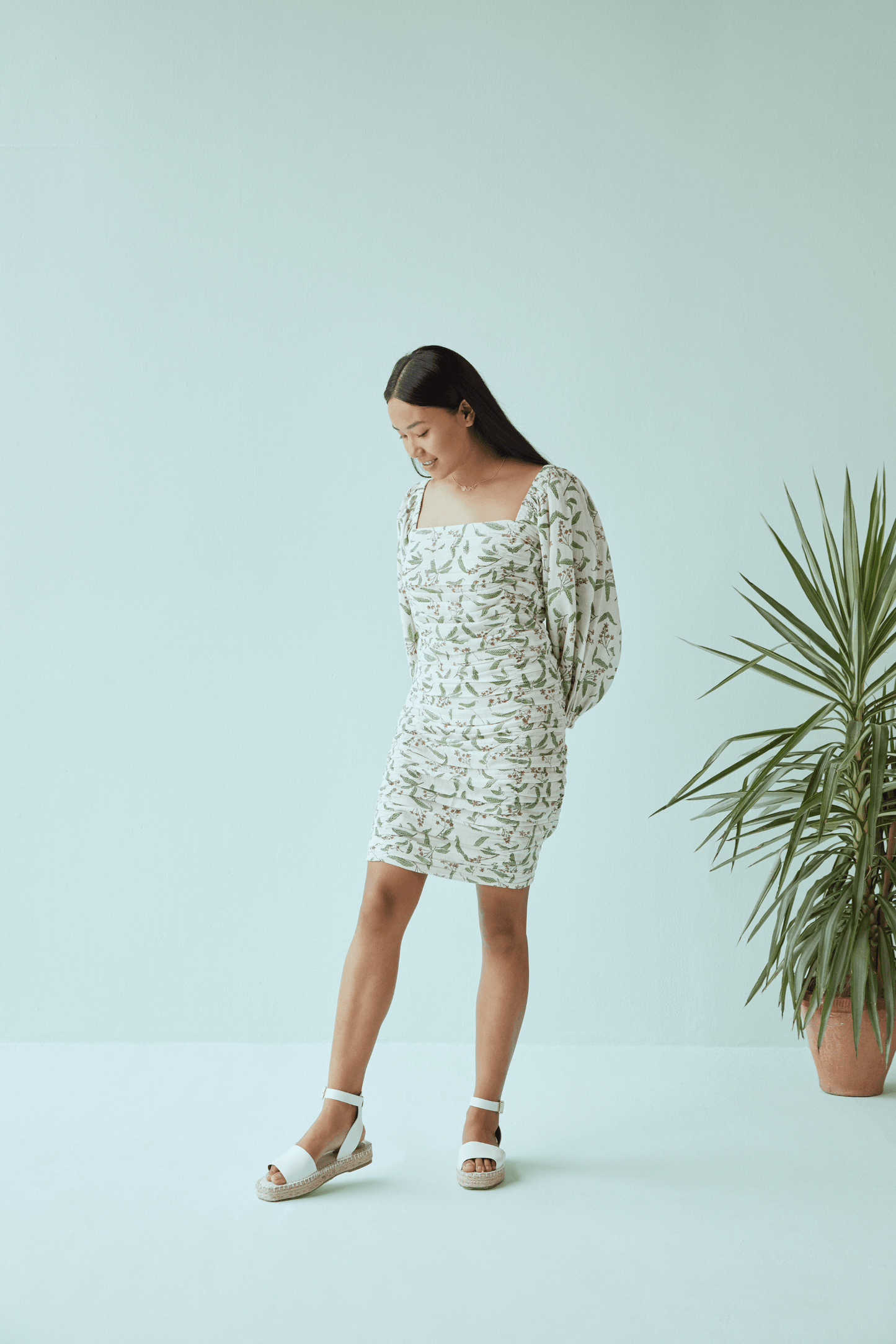 The Summery fitted kala cotton dress