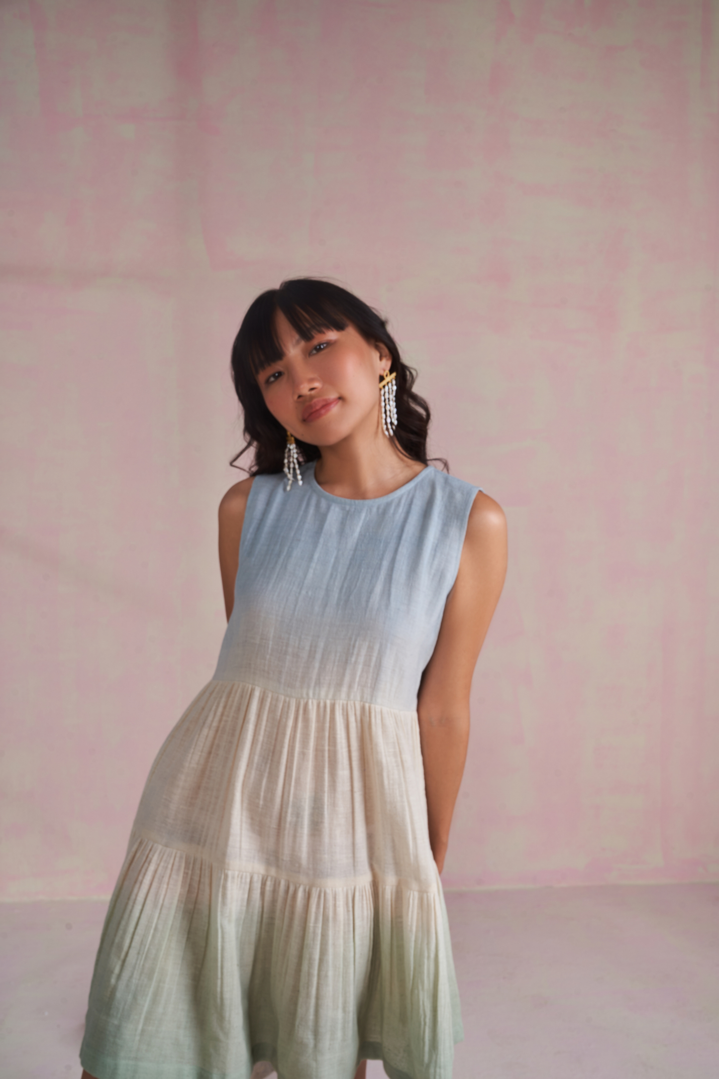 The Island kala cotton mini dress