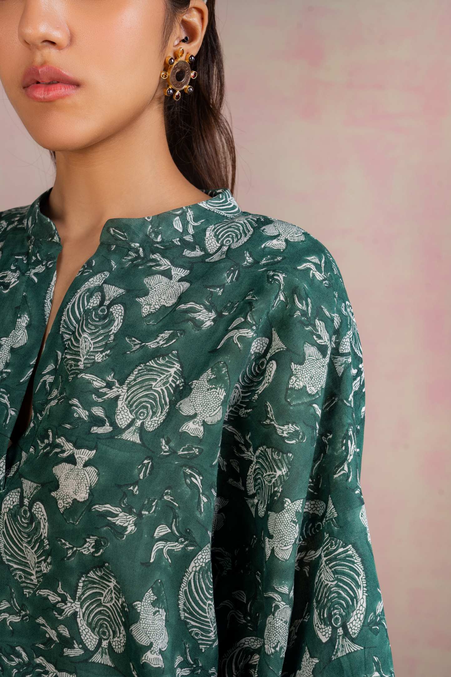 The Marine lyocell shirt