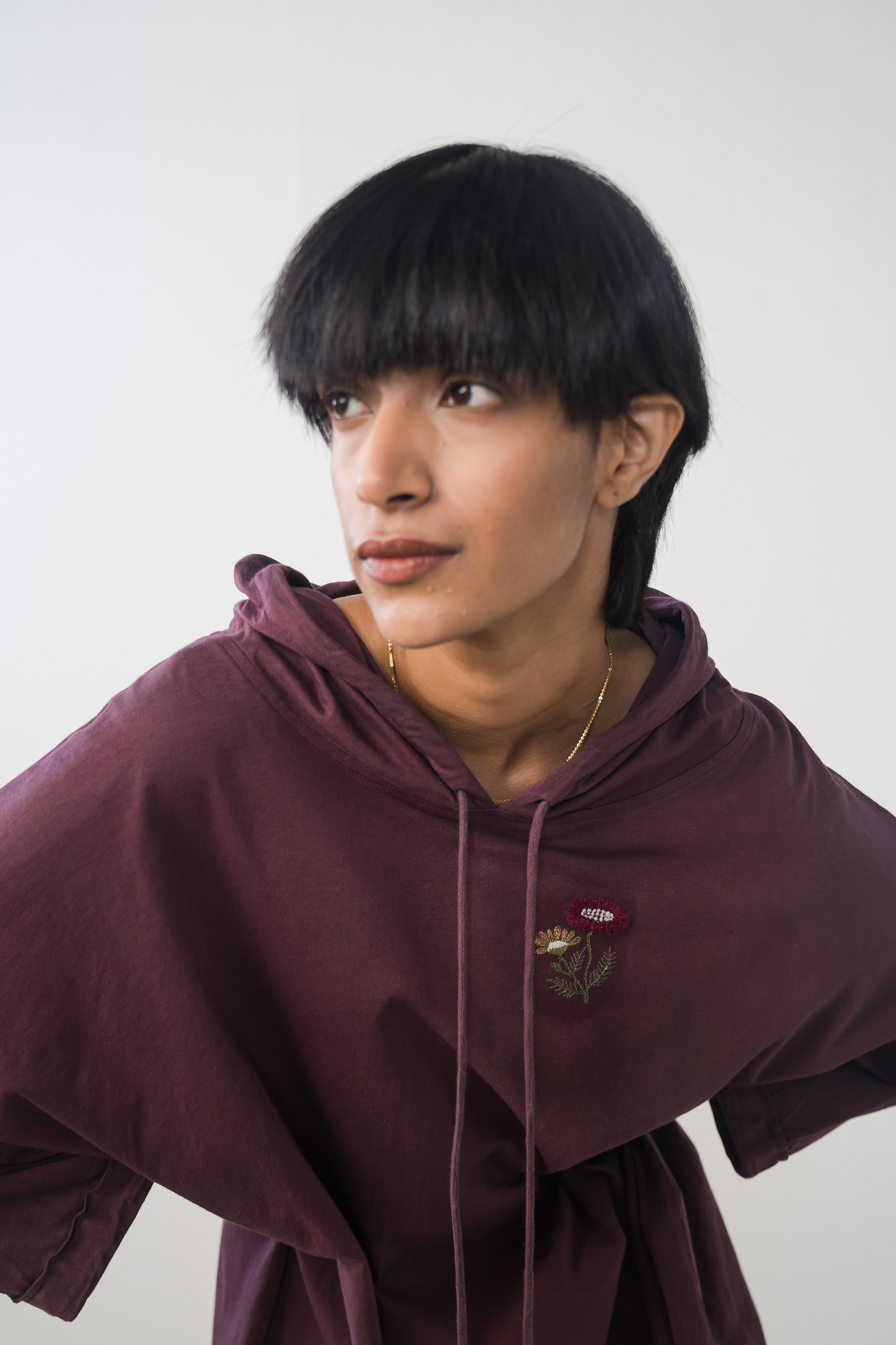 Purple Moon organic cotton knit dress