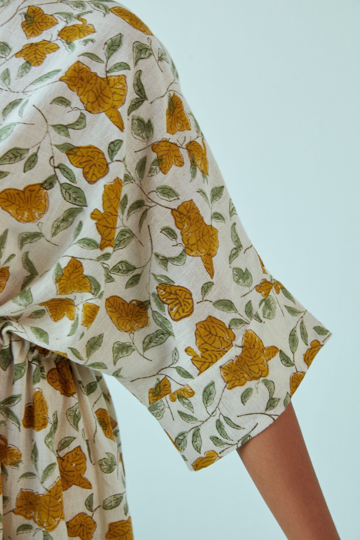 Bougainvillea Blooms kala cotton dress