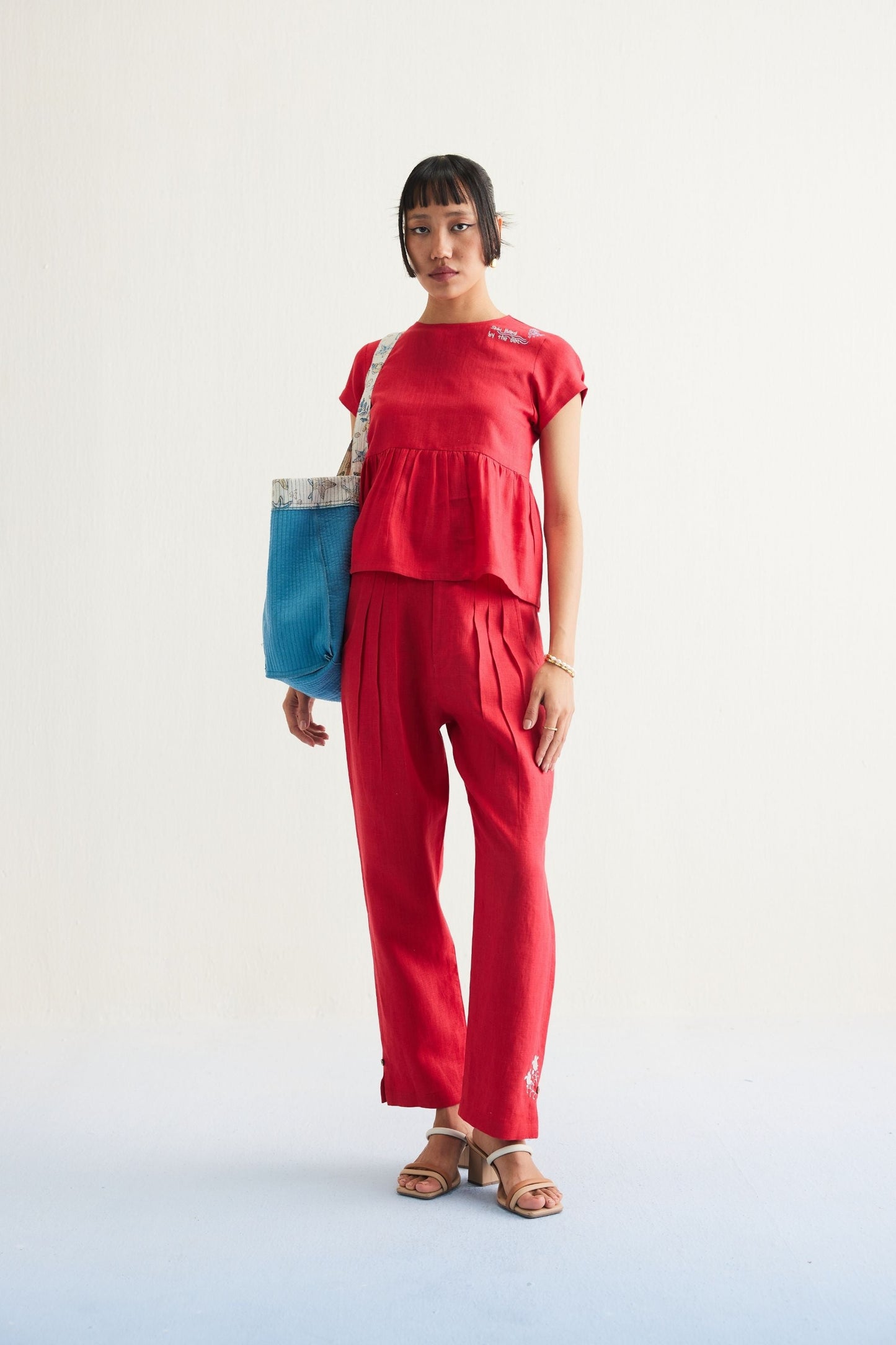 Ebb & Flow Sunset Linen Trousers