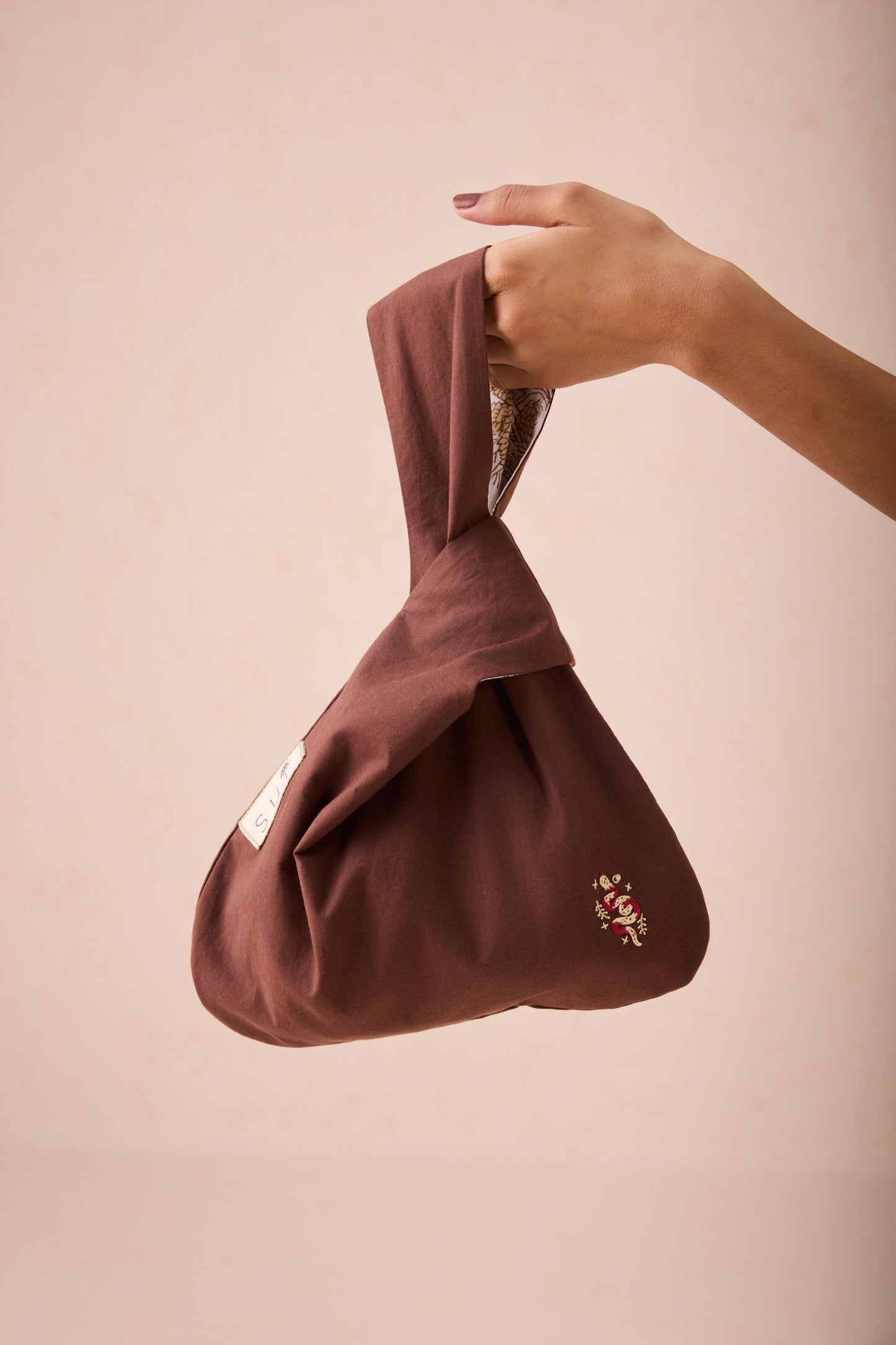 The Forest Pine Overlap Upcyled Pouch
