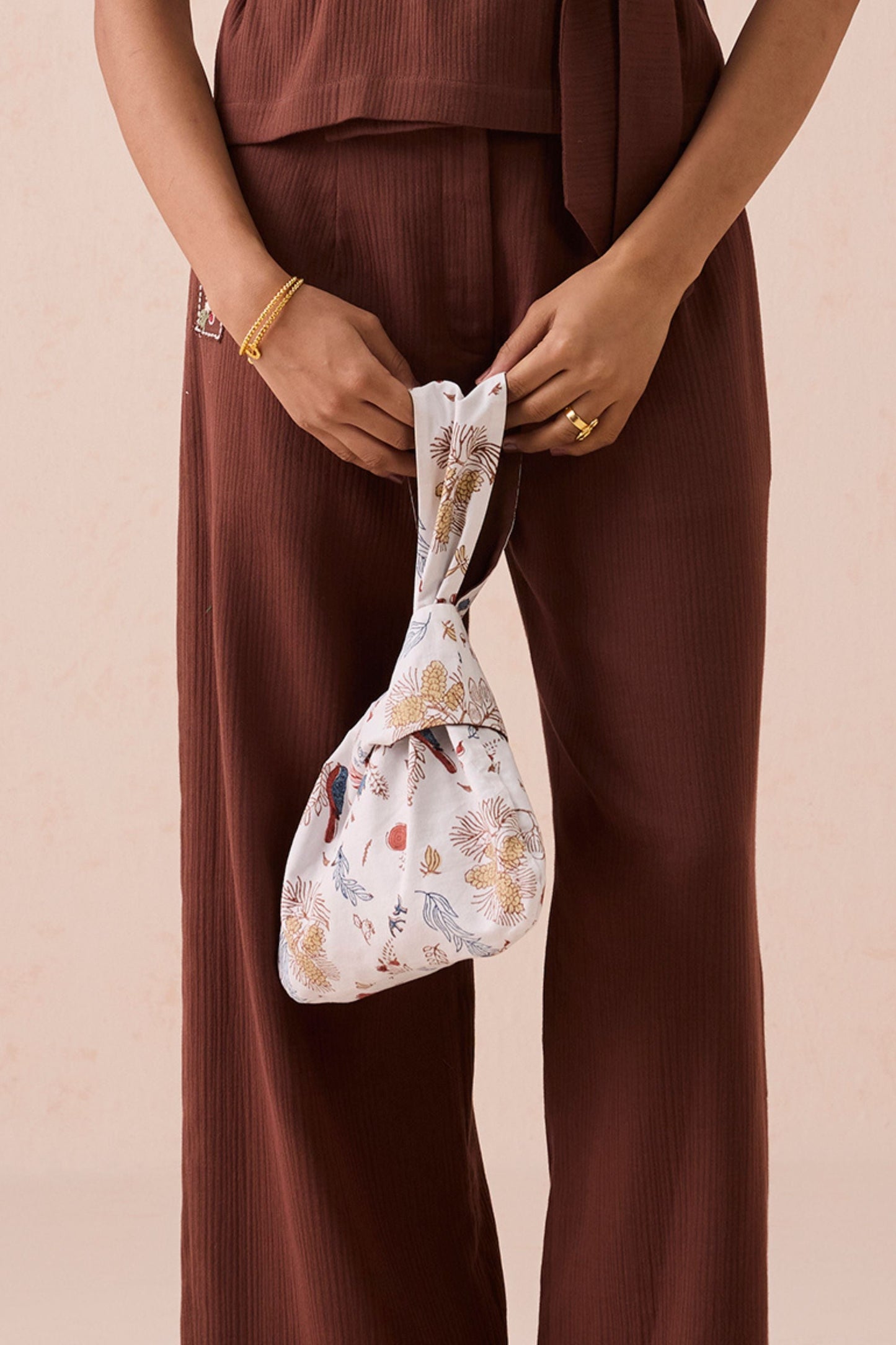 The Forest Pine Overlap Upcyled Pouch