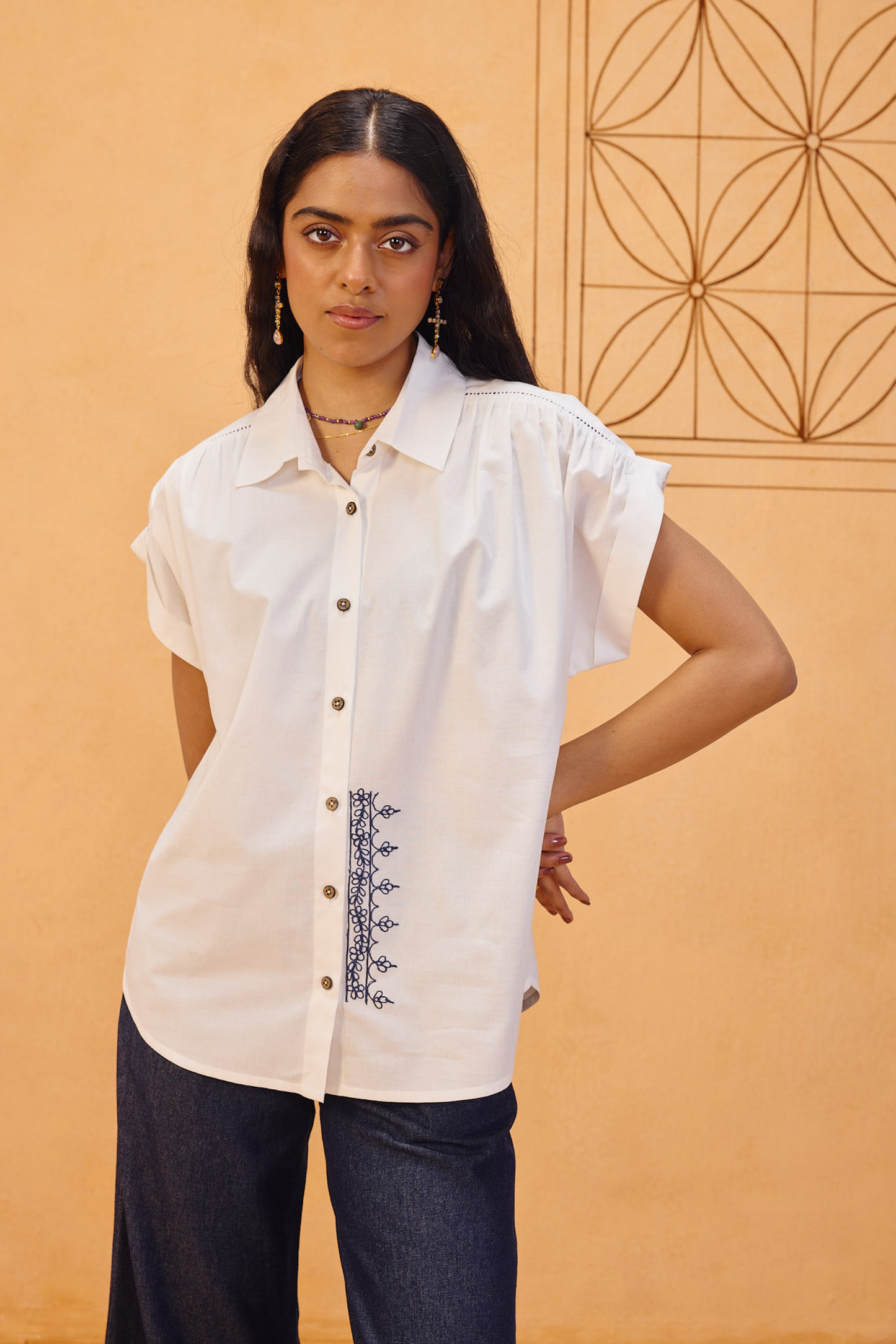 Garden Gate Organic Cotton Shirt