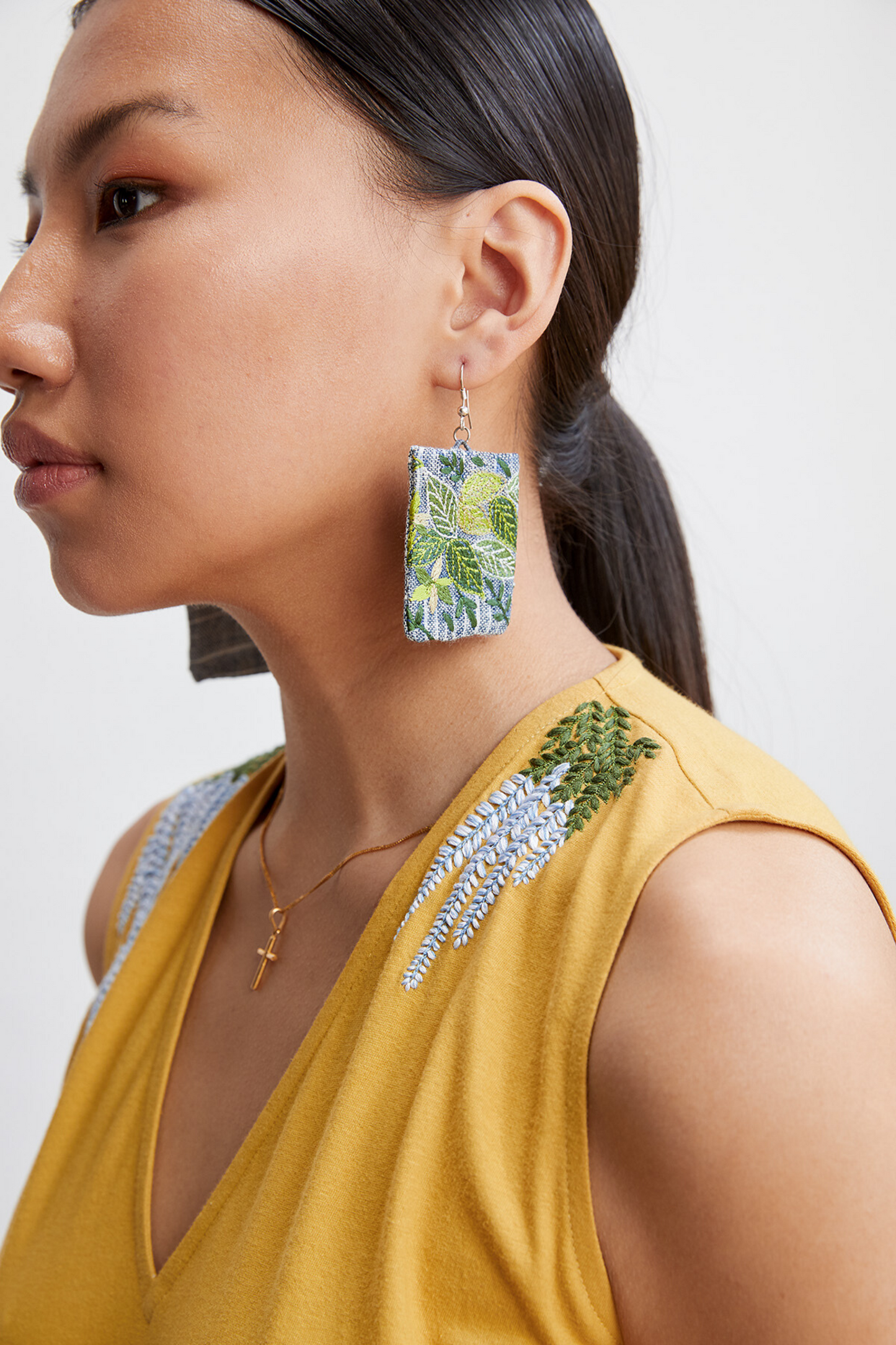 Ginger organic cotton knit dress