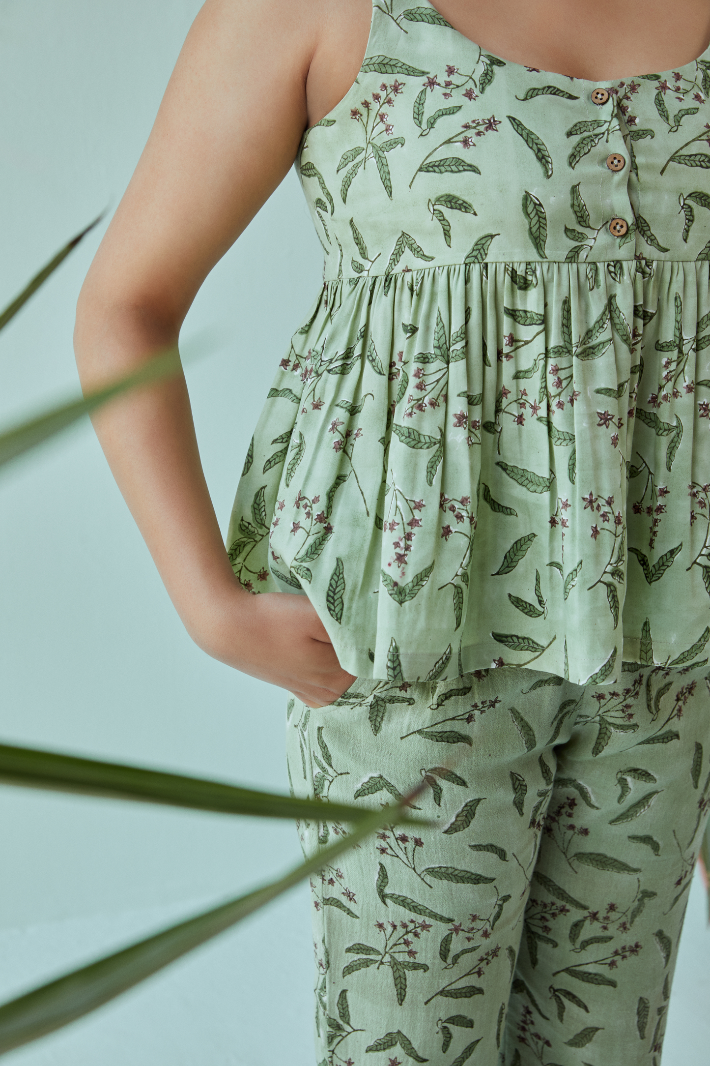 Green Mango tencel top