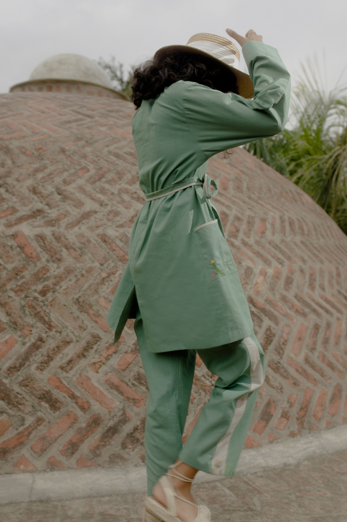 Green Trail hemp jacket