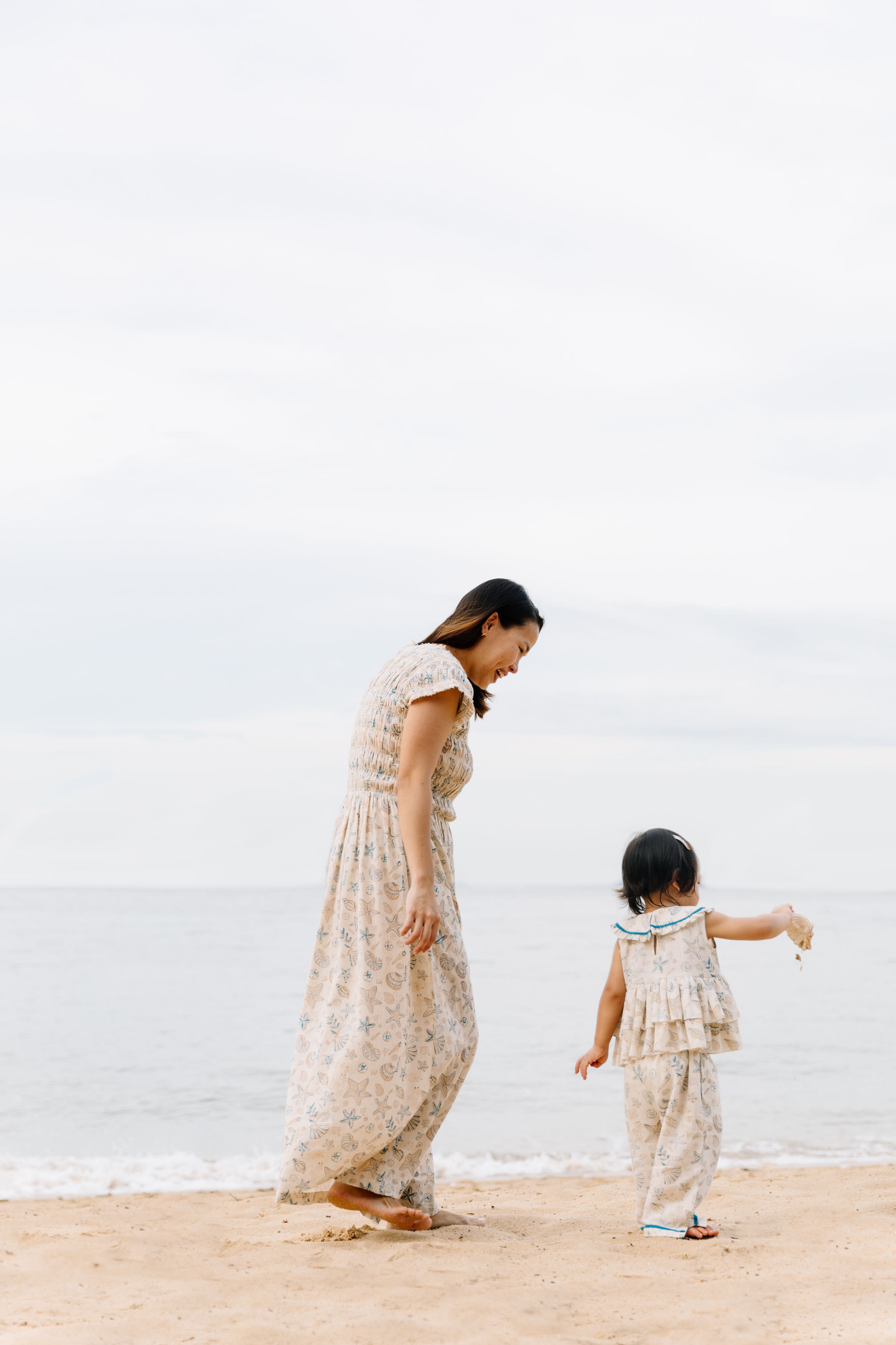 Ocean Explorer Handspun Handwoven Organic Cotton Top