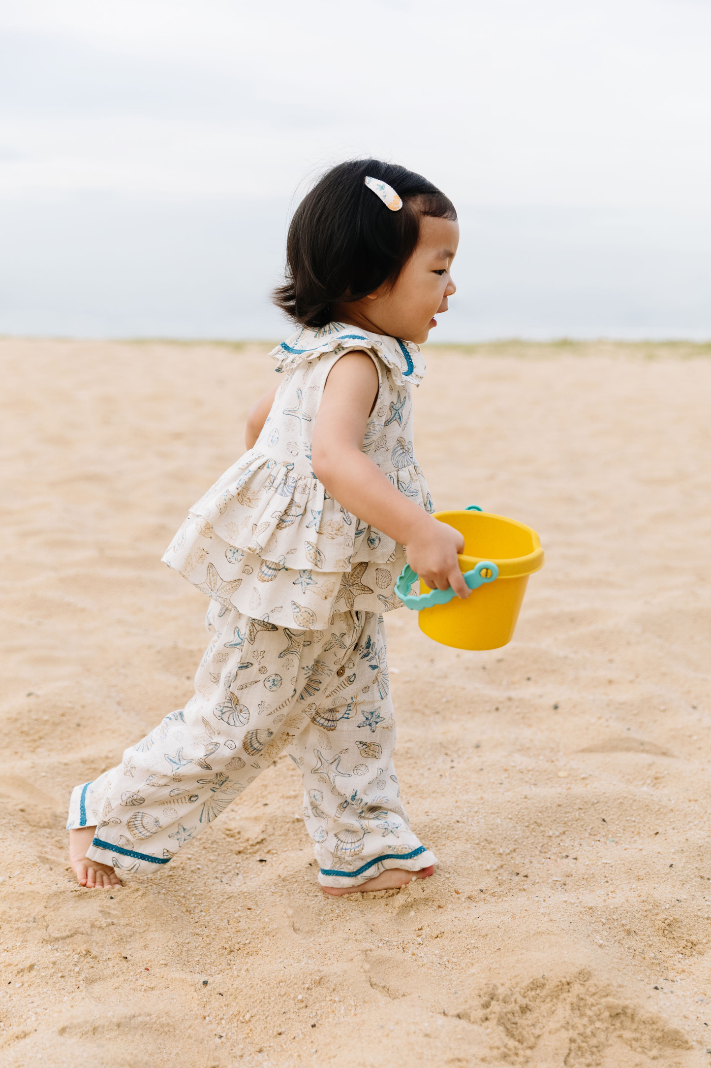Ocean Explorer Handspun Handwoven Organic Cotton Trousers
