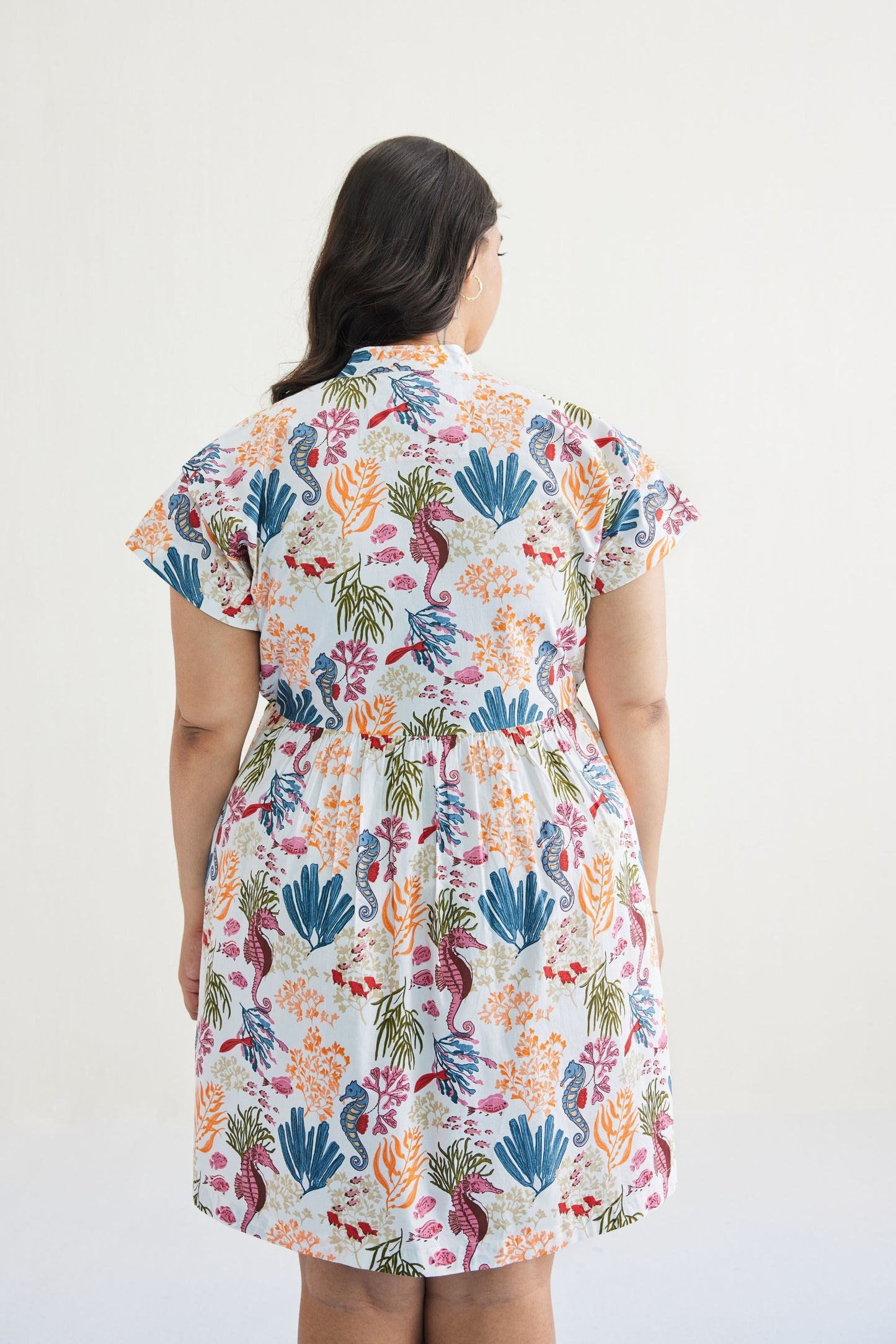 Ocean Heart Organic Cotton Dress