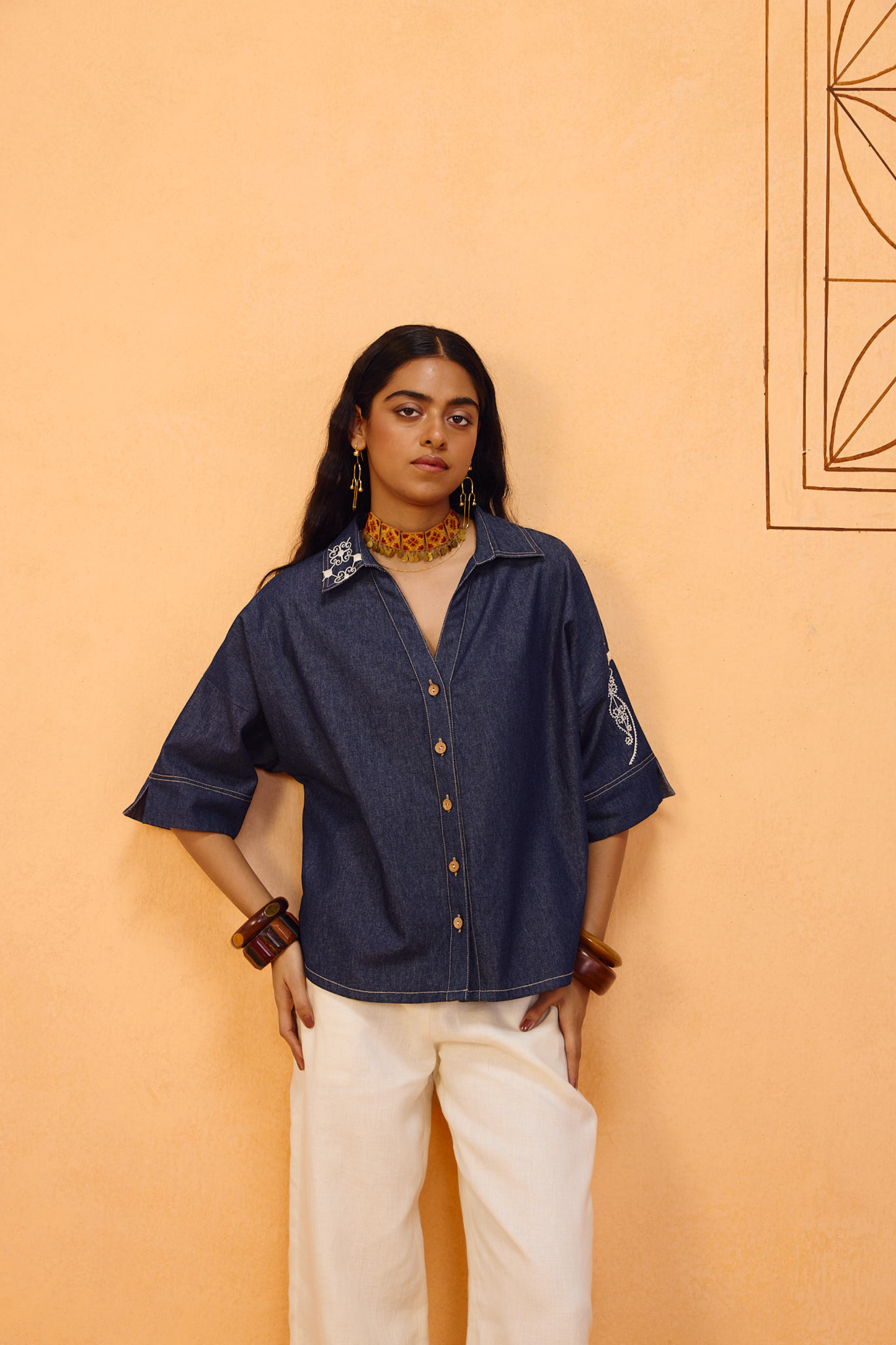 Rooted Sustainable Denim Shirt