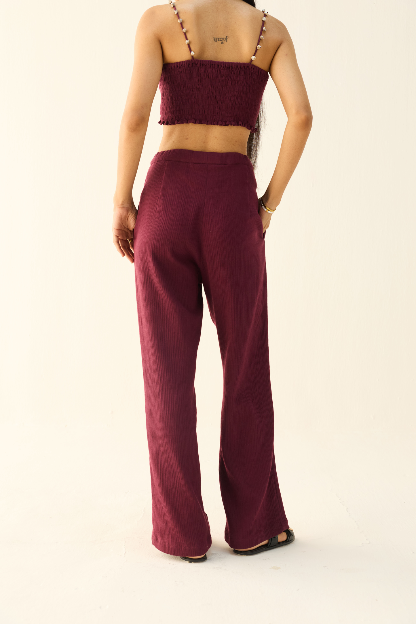 Sangria Sea Organic Cotton Bustier