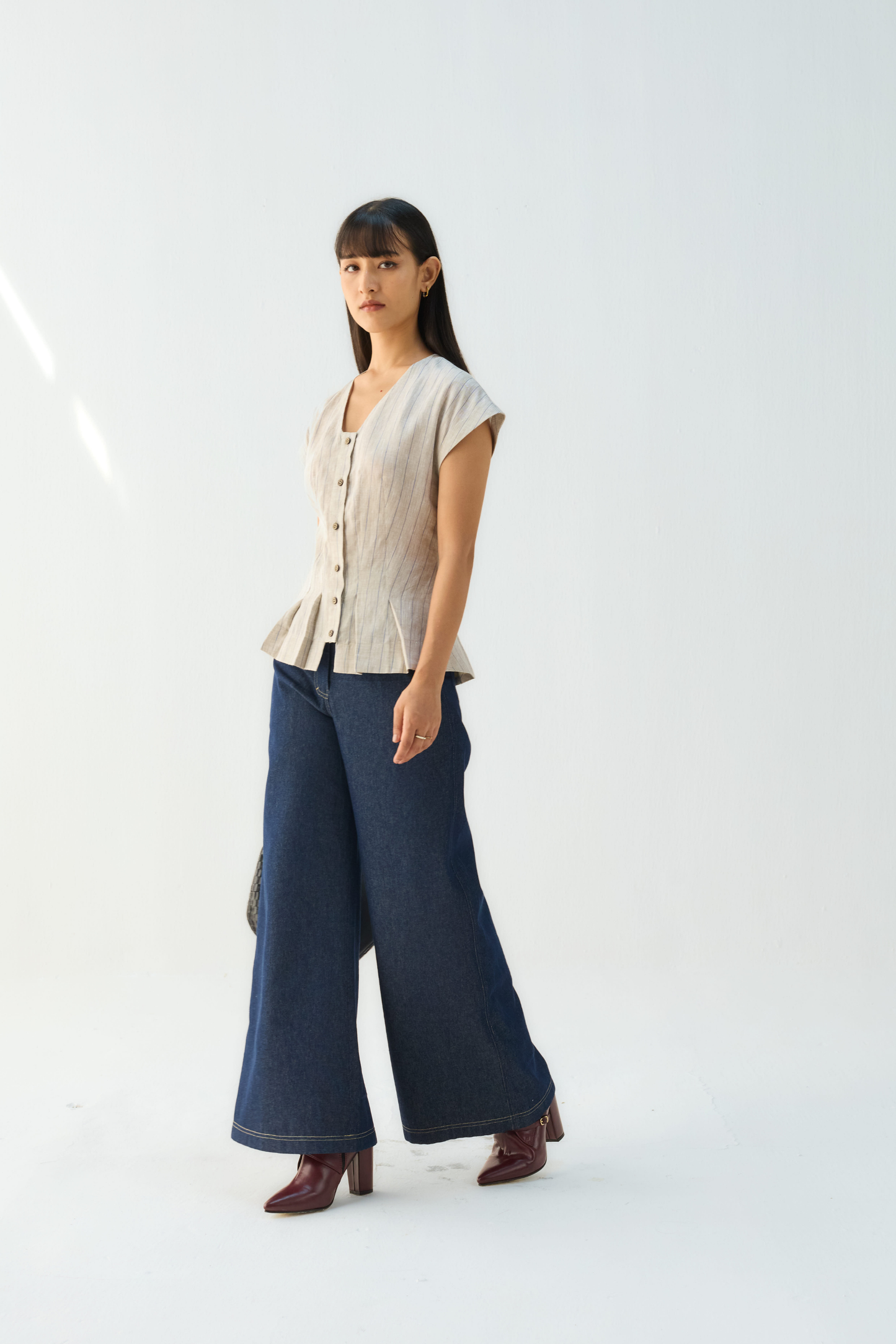 Soft Power Linen Top