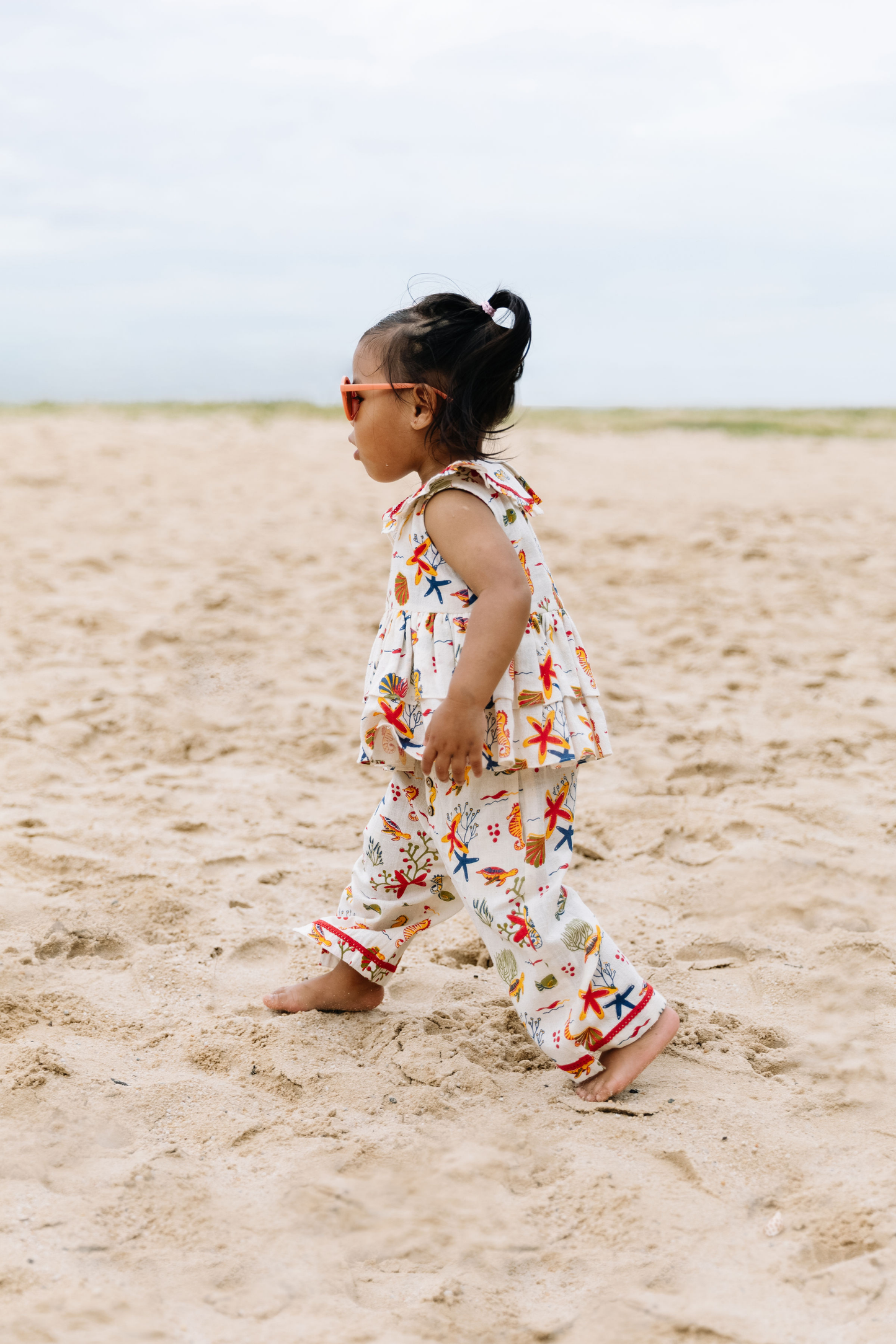 Starfishy Handspun Handwoven Organic Cotton Trousers