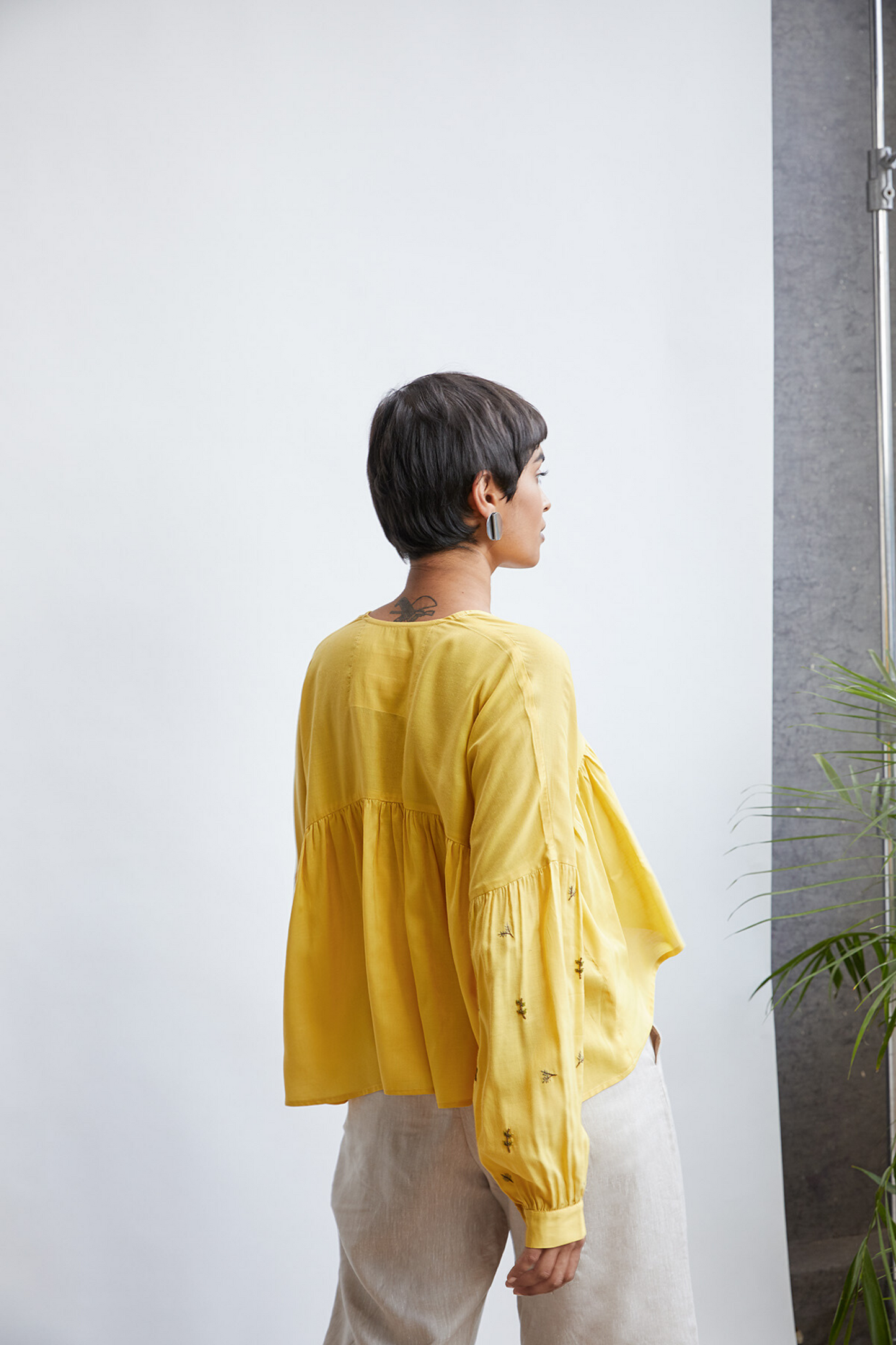 Sunny Side tencel top