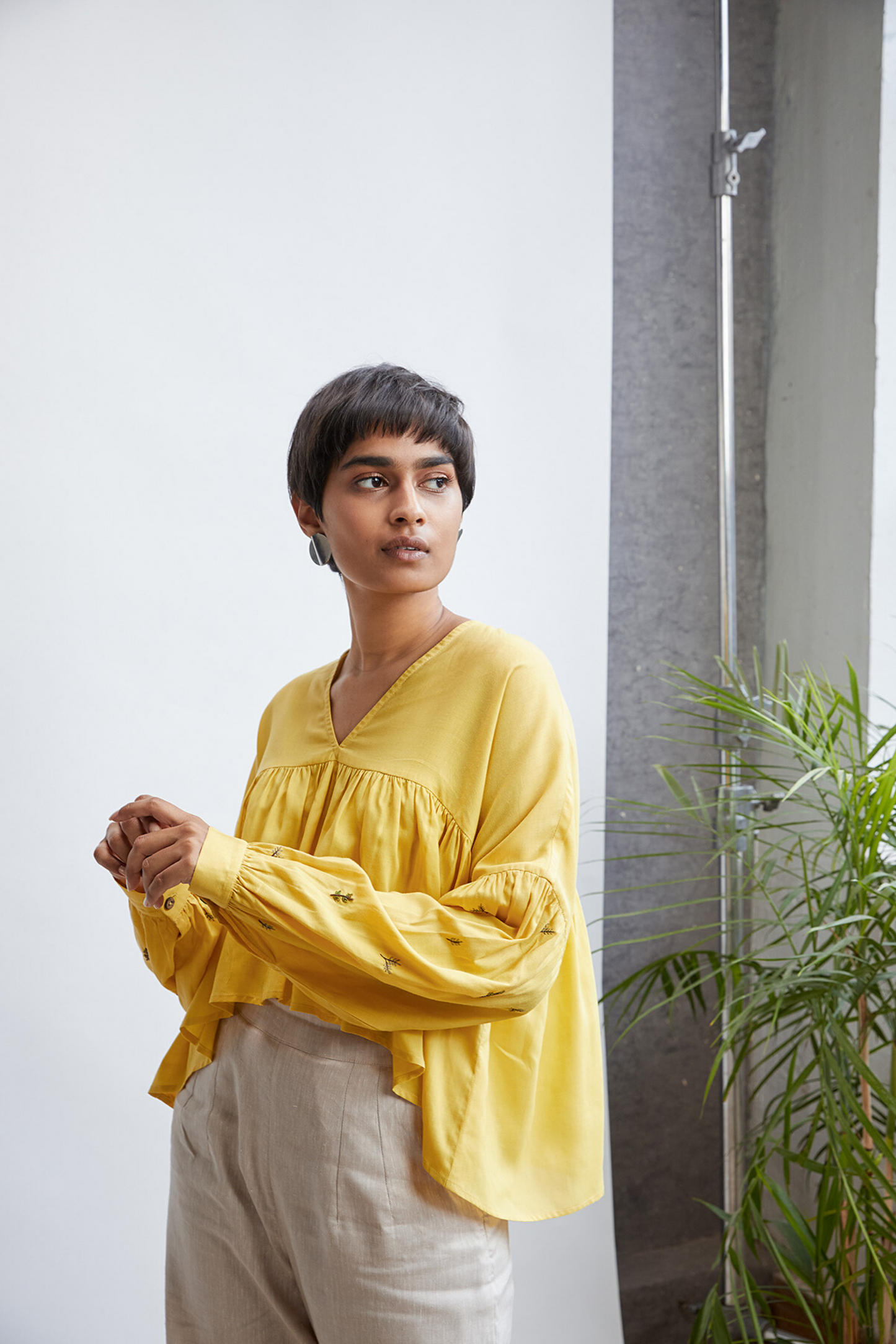 Sunny Side tencel top