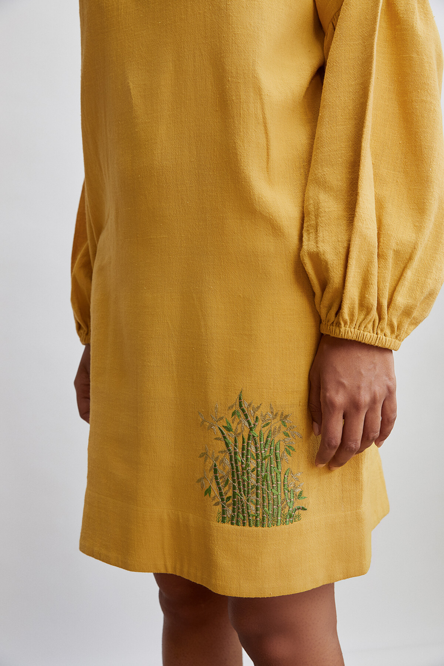 Sunshine Bamboo handwoven organic cotton dress