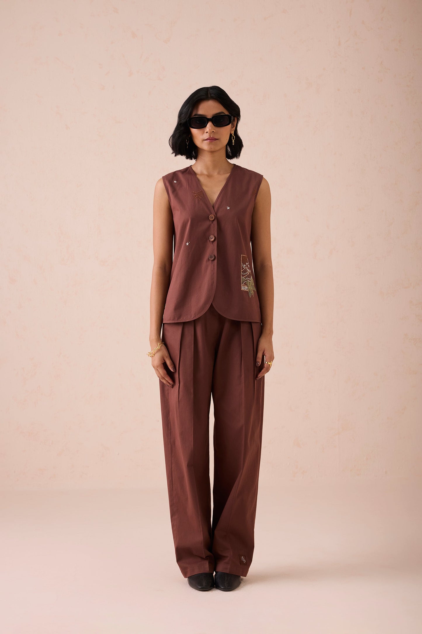 The Bright Beginnings Organic Cotton Waistcoat