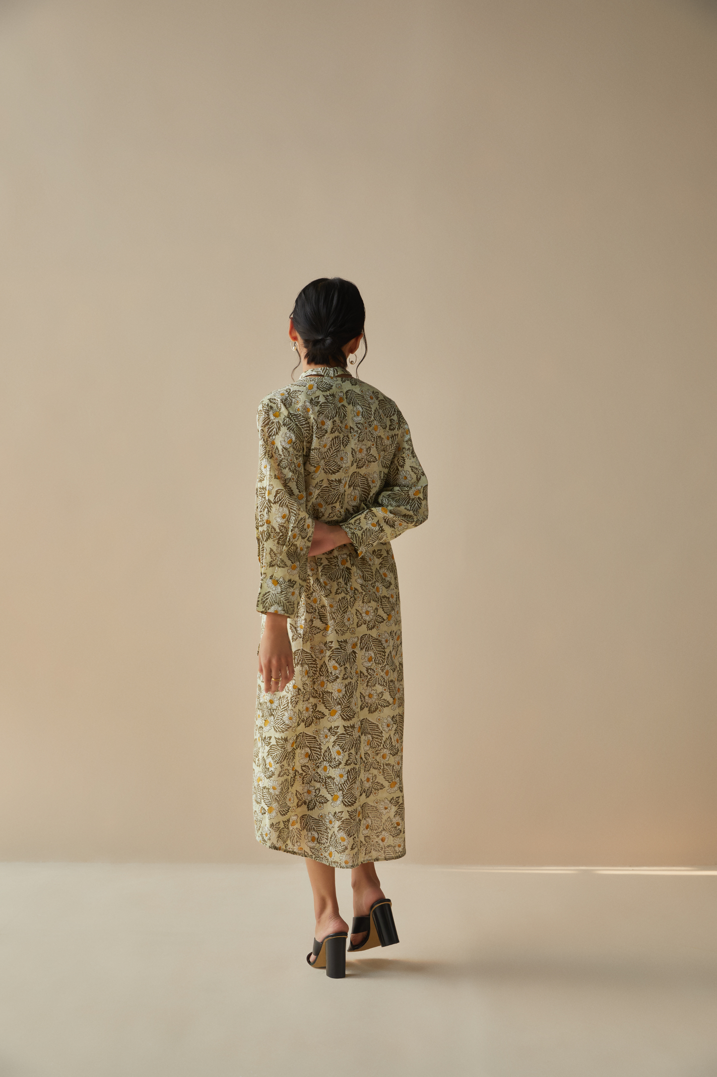 The Daisy Dream handwoven organic cotton dress