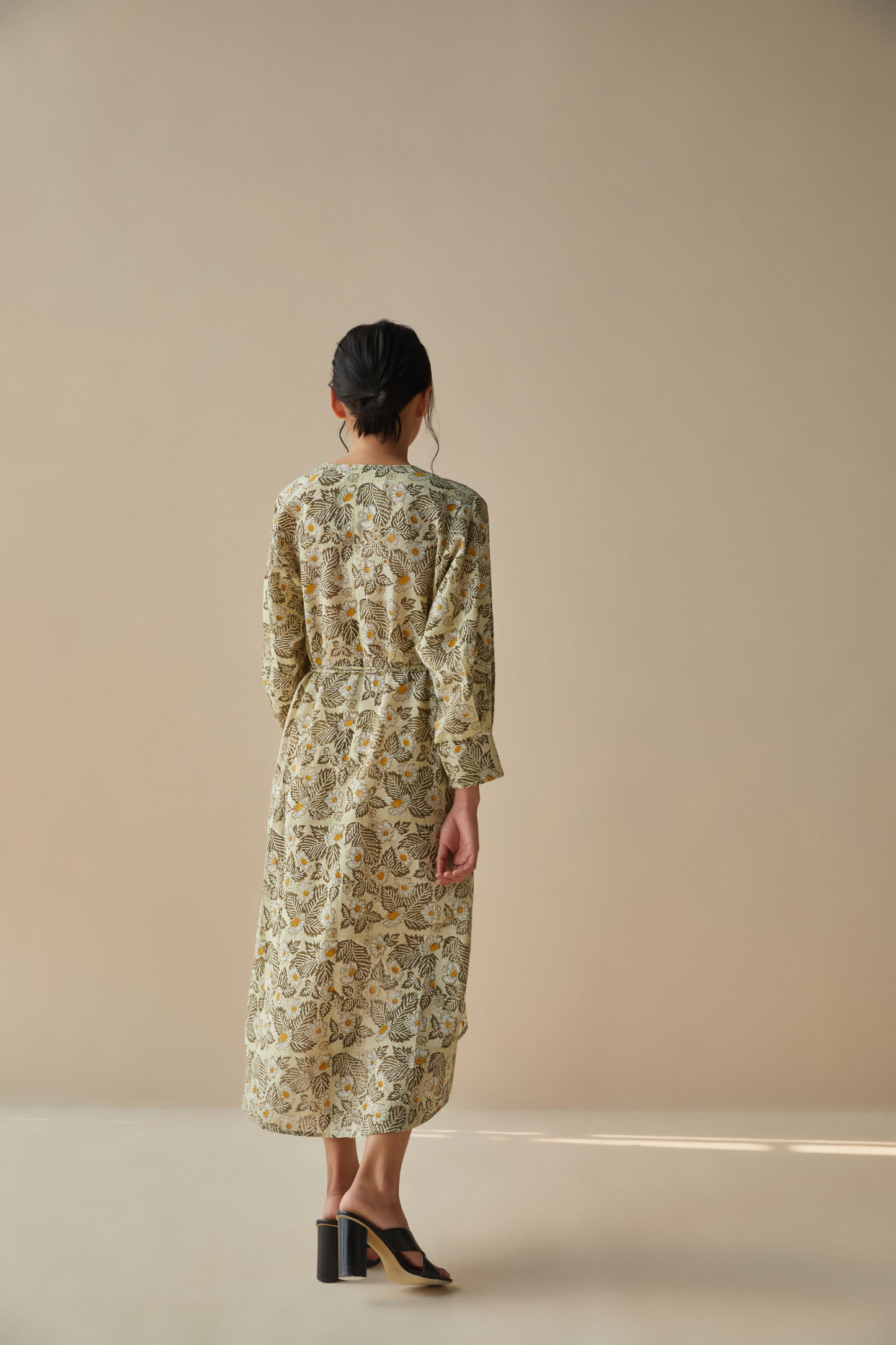 The Daisy Dream handwoven organic cotton dress