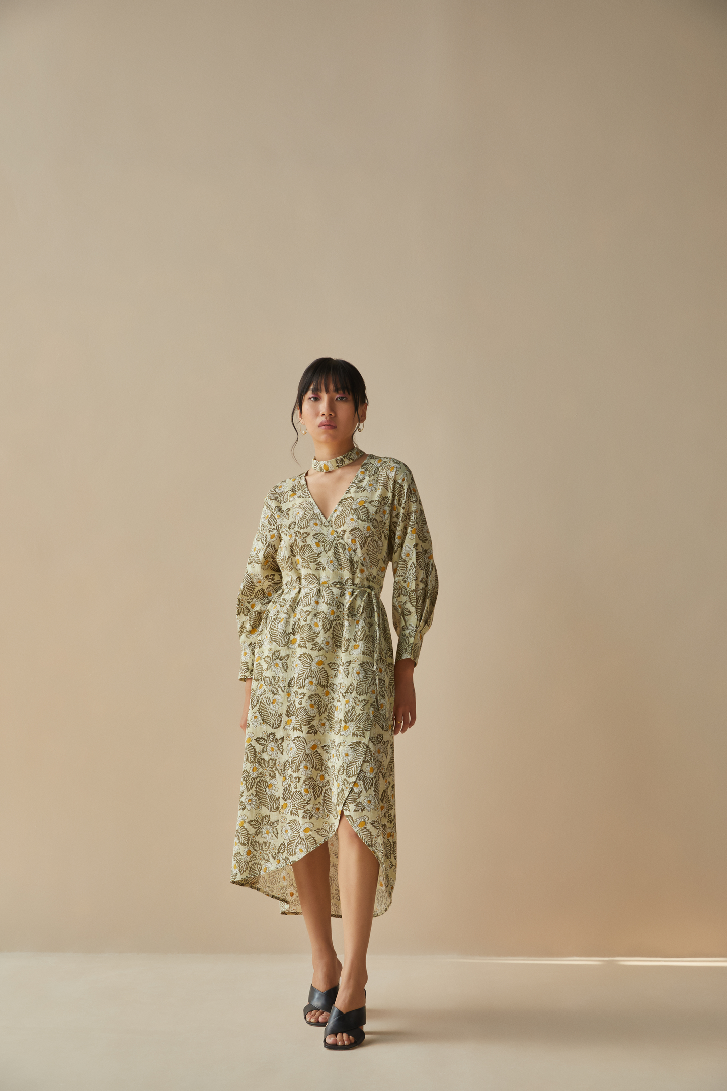 The Daisy Dream handwoven organic cotton dress