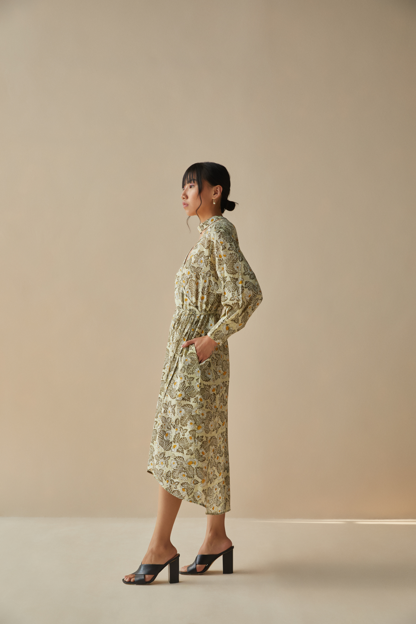 The Daisy Dream handwoven organic cotton dress