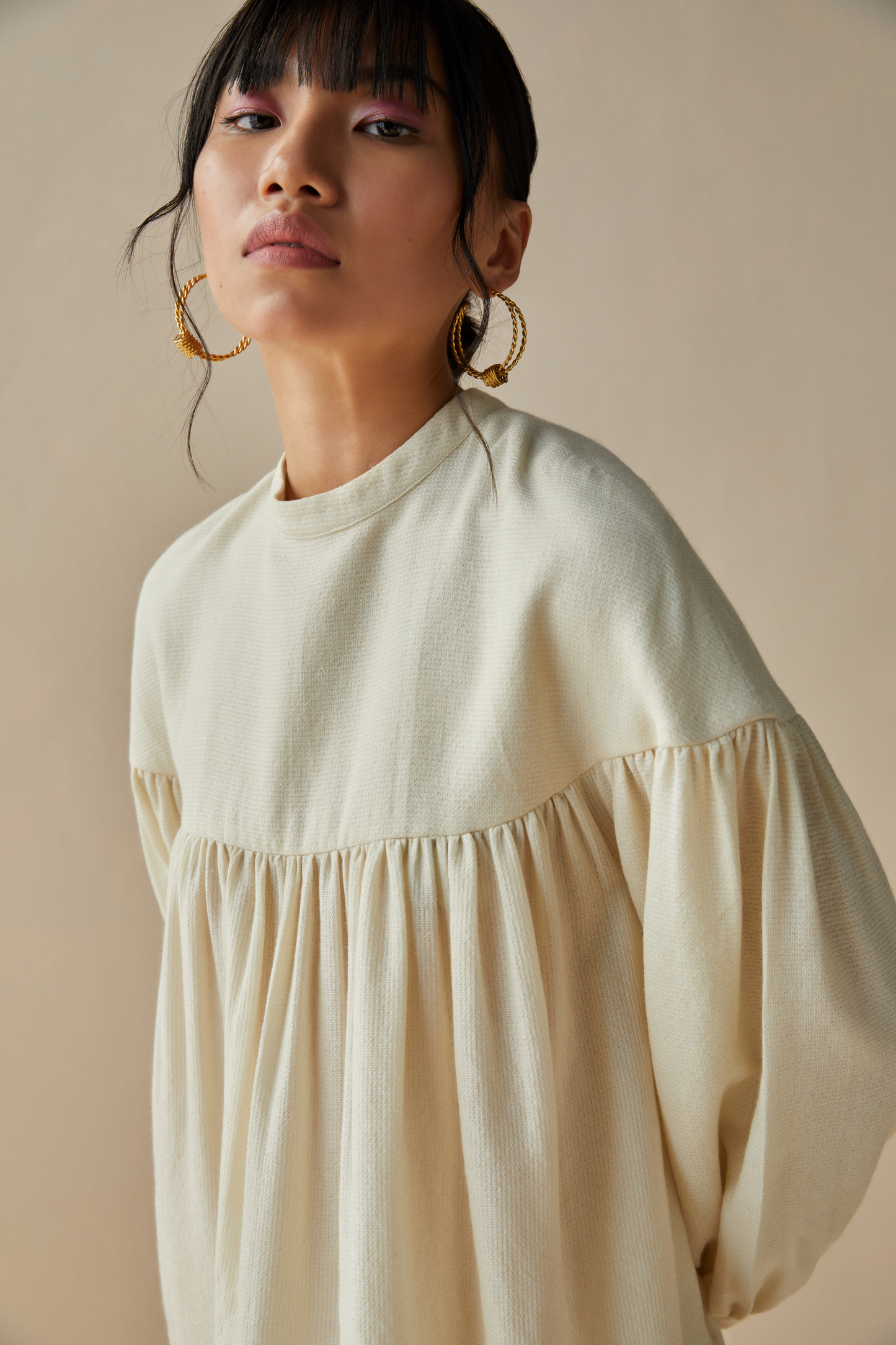 The Dreamy handwoven wool dress