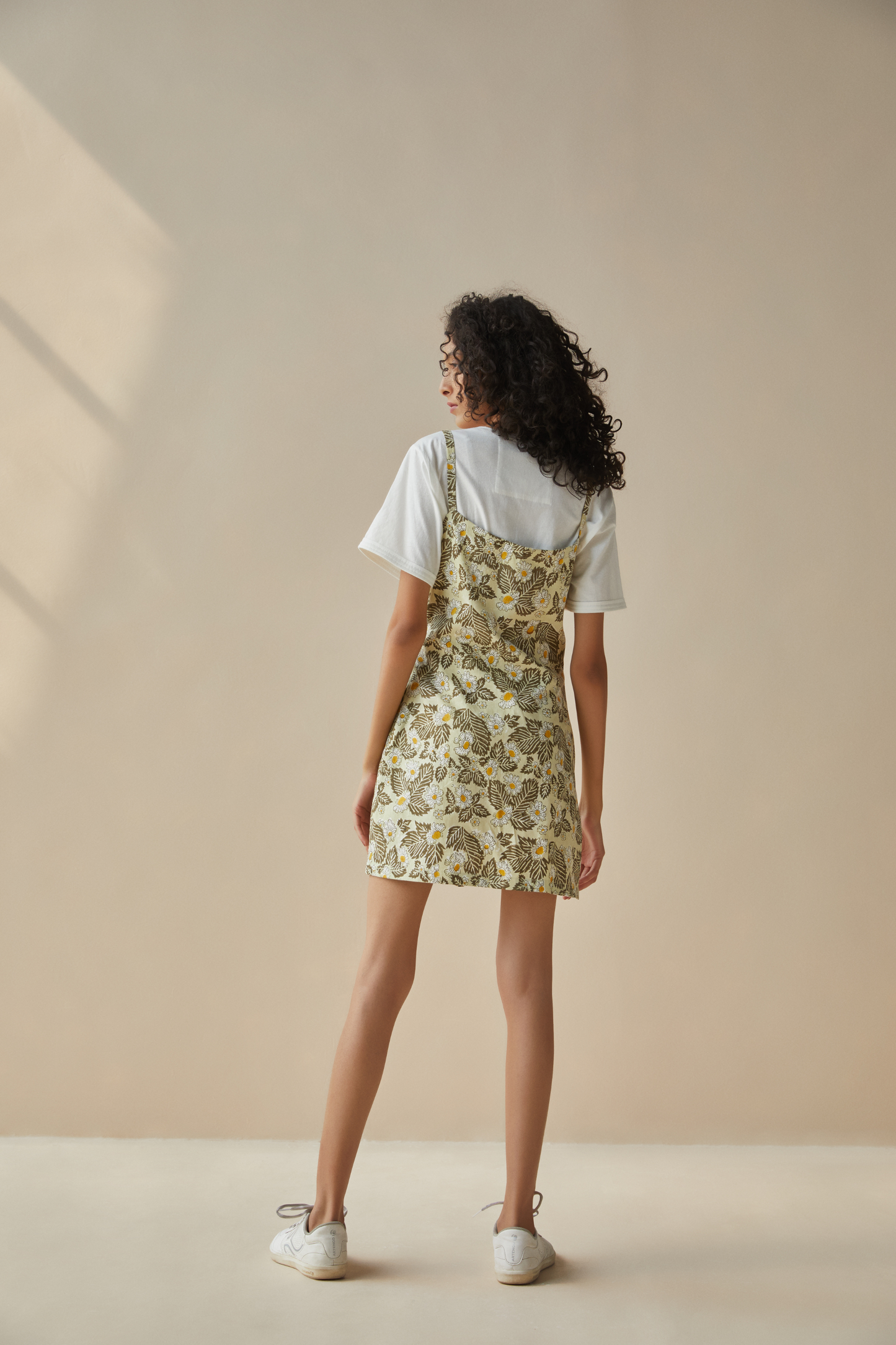 The Earth hemp printed dress