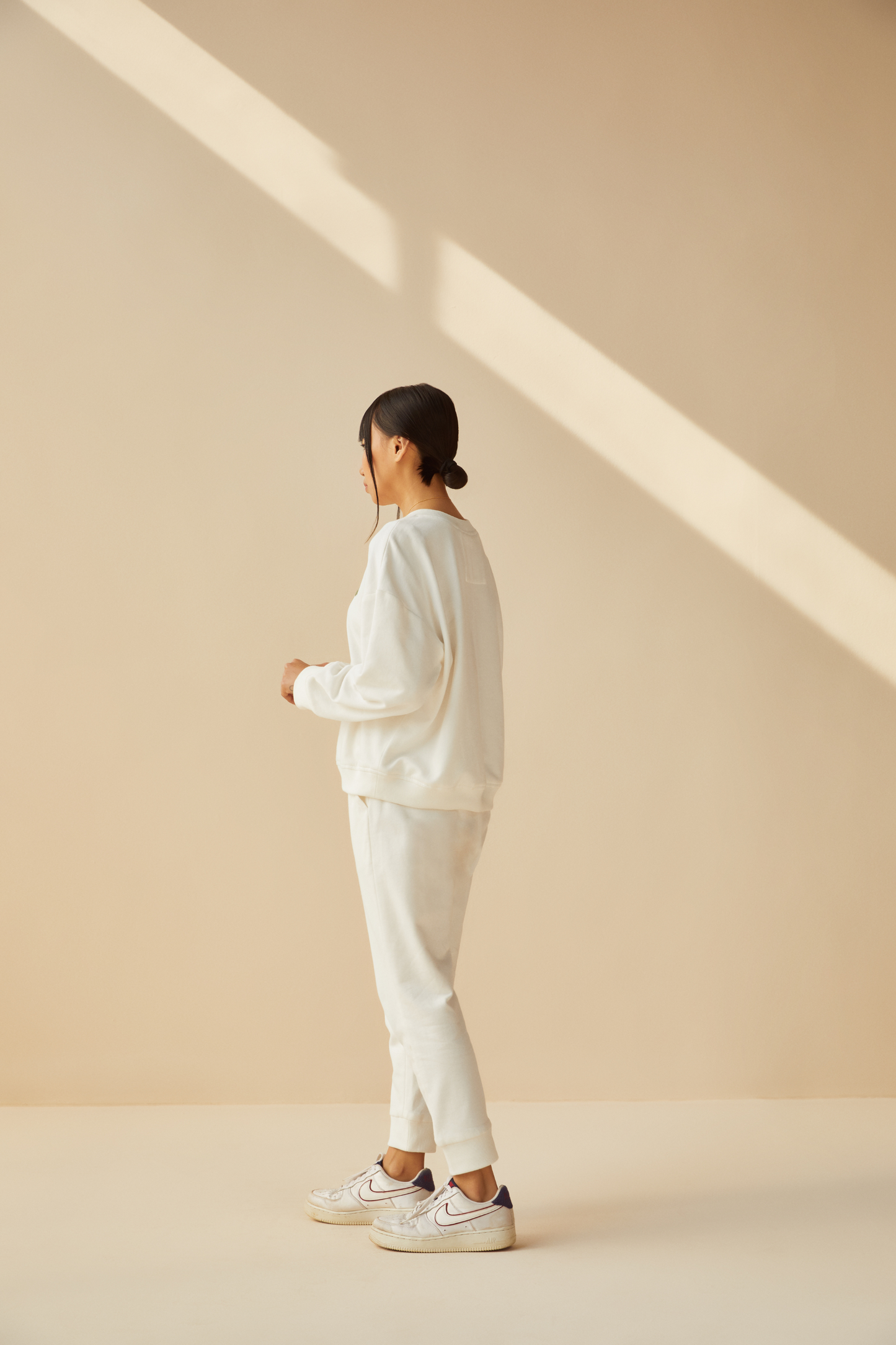 The Palmy organic cotton terry jogger sweatpants