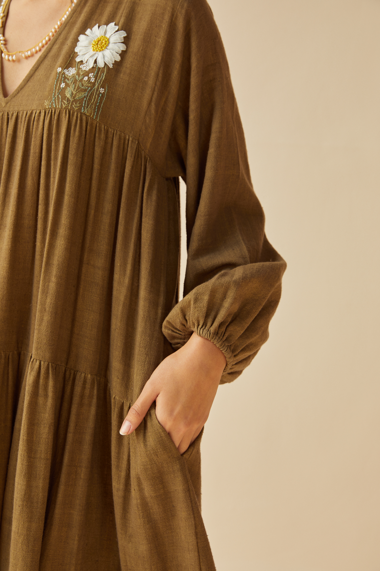 The Soul handwoven organic cotton maxi dress