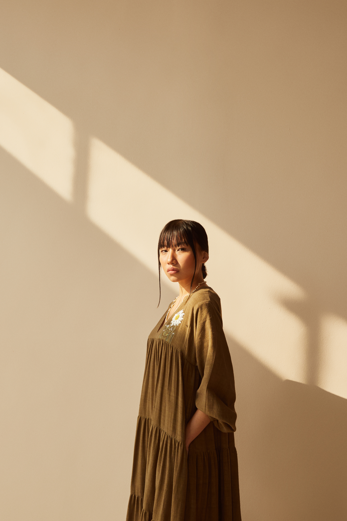 The Soul handwoven organic cotton maxi dress