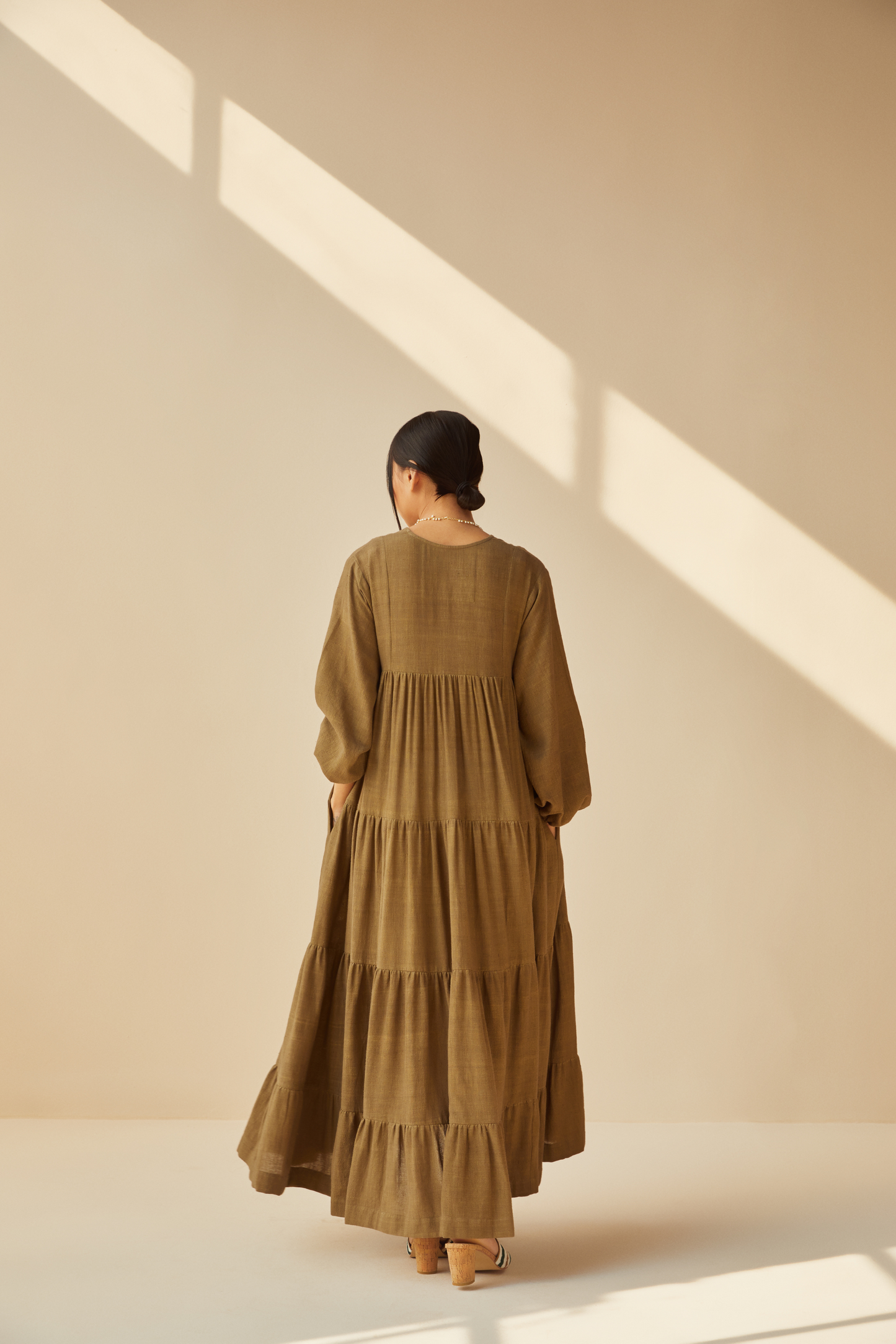 The Soul handwoven organic cotton maxi dress