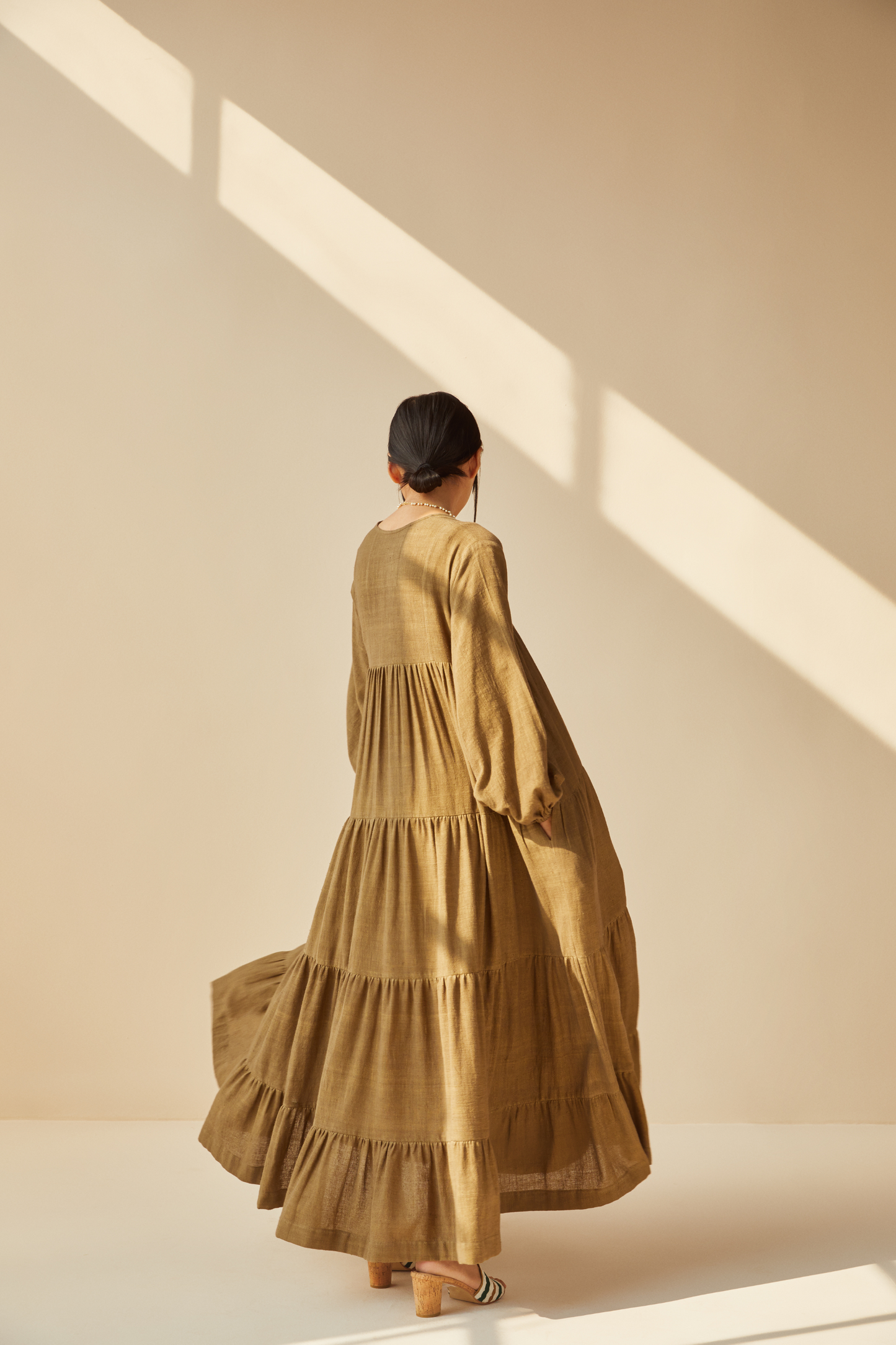 The Soul handwoven organic cotton maxi dress