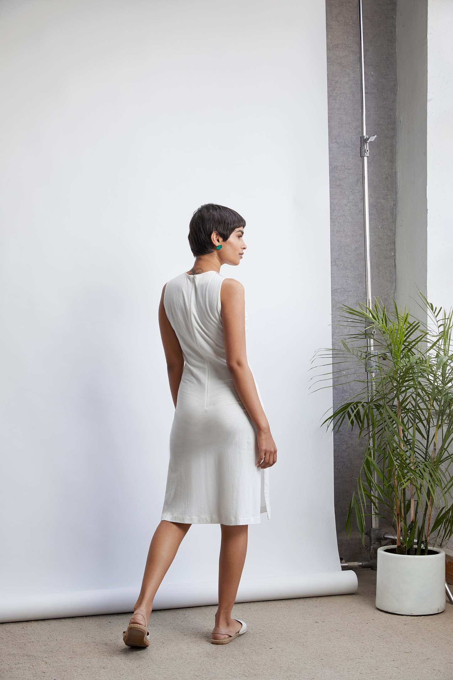 The Vine organic cotton knit dress