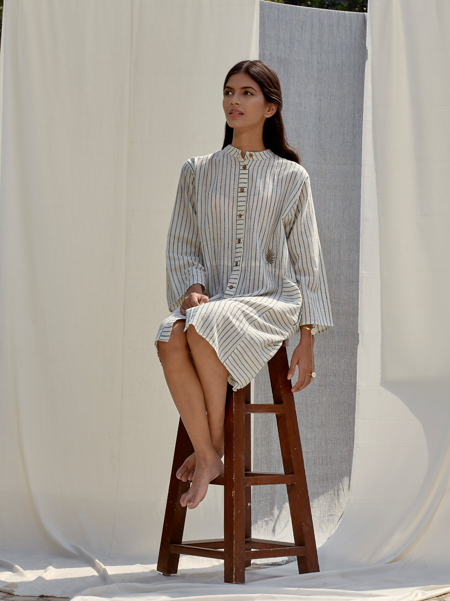 Weave a Palm organic cotton dress