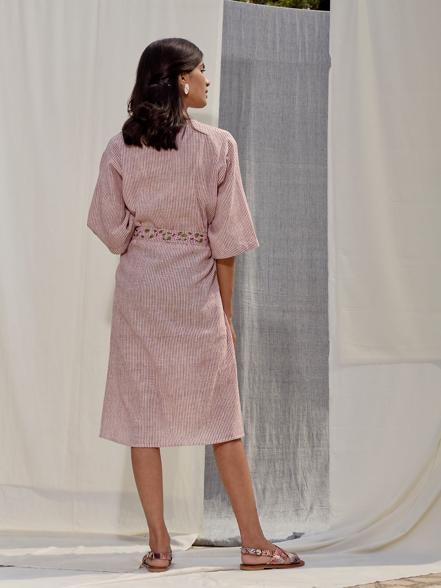Weave a Flower organic cotton dress