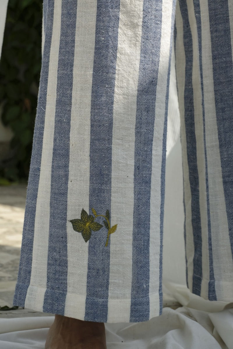 Escape into Nature organic cotton trousers