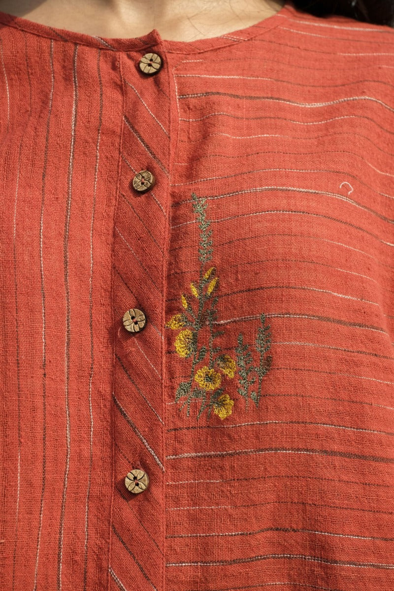 Sunshine on the Road organic cotton top