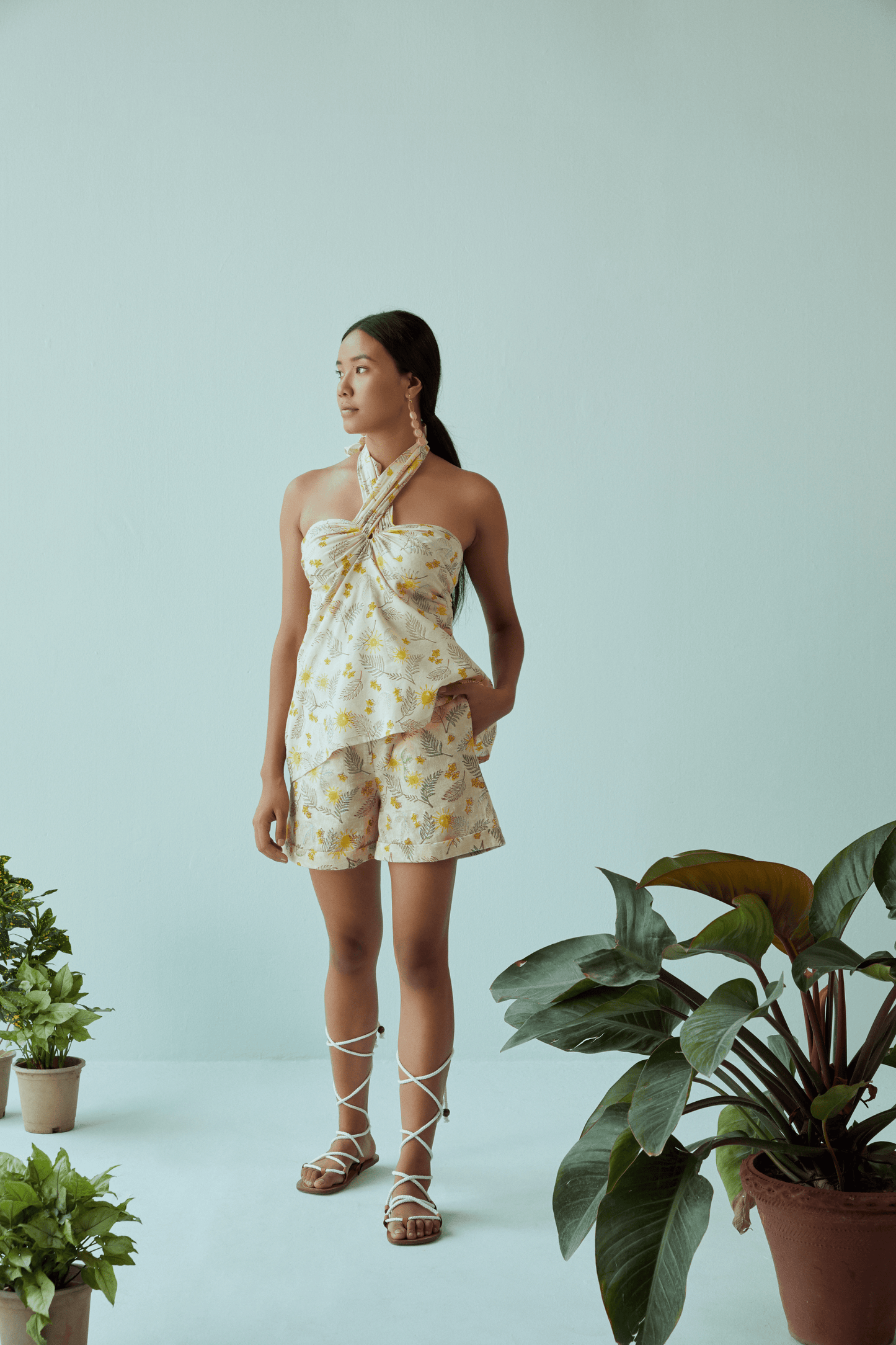 Sunny Palms tube top