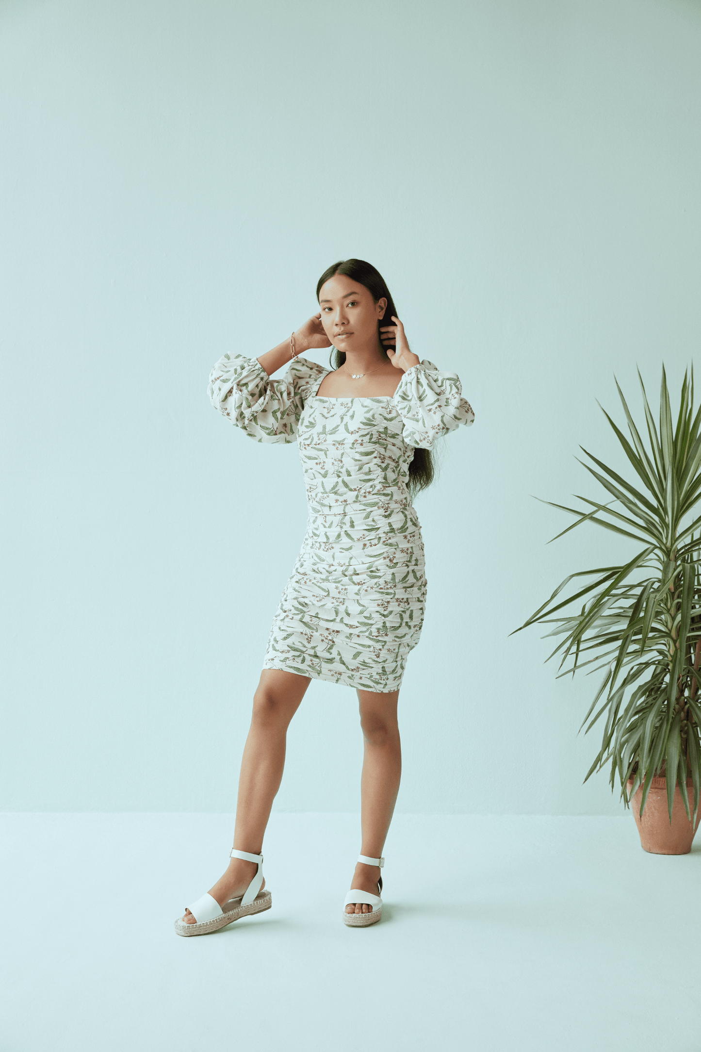 The Summery fitted kala cotton dress
