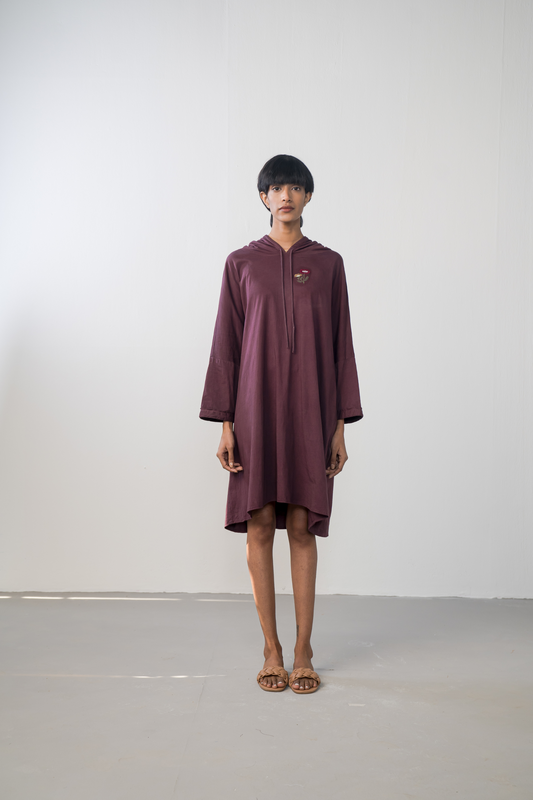 Purple Moon organic cotton knit dress