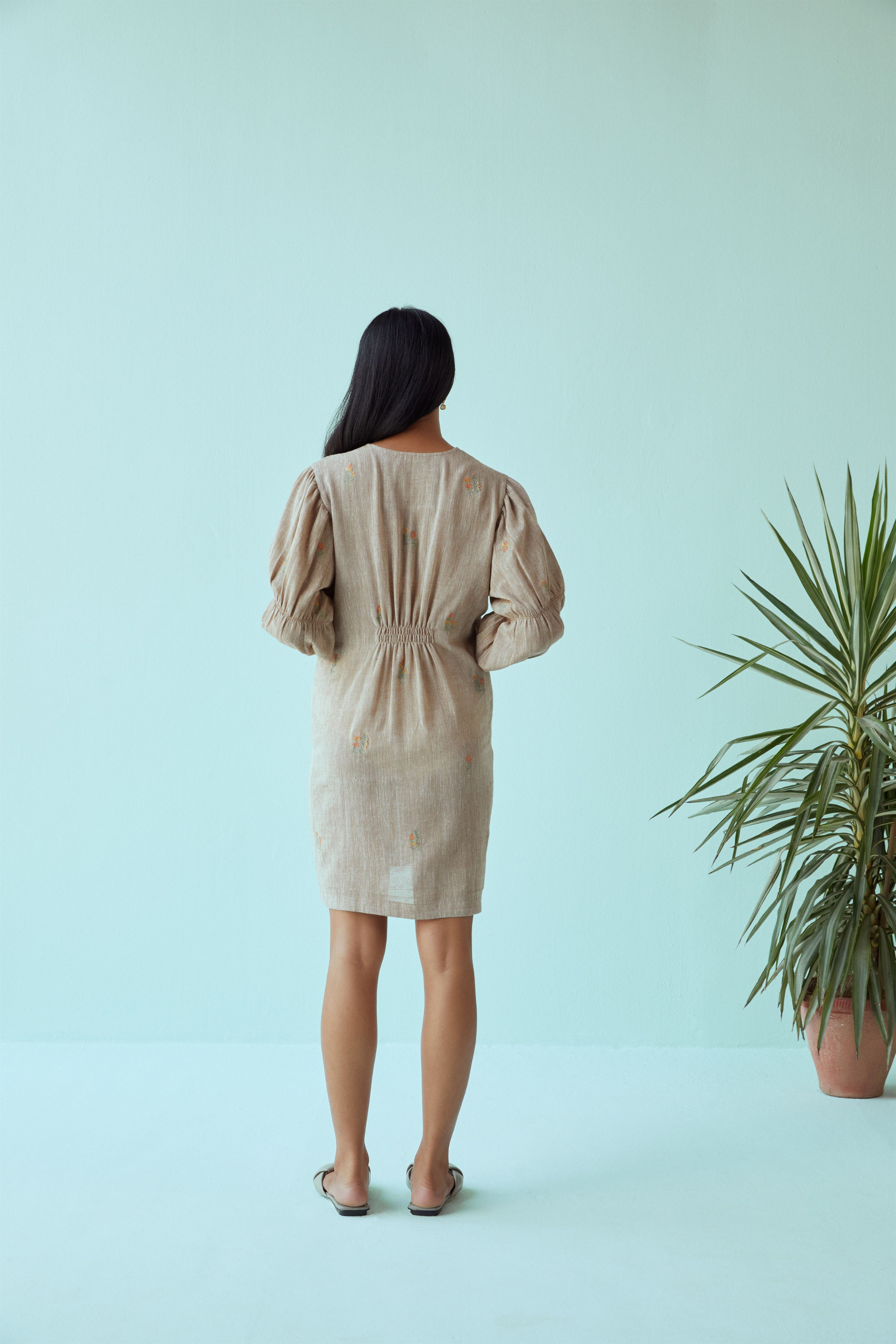 Sunrise kala cotton short dress