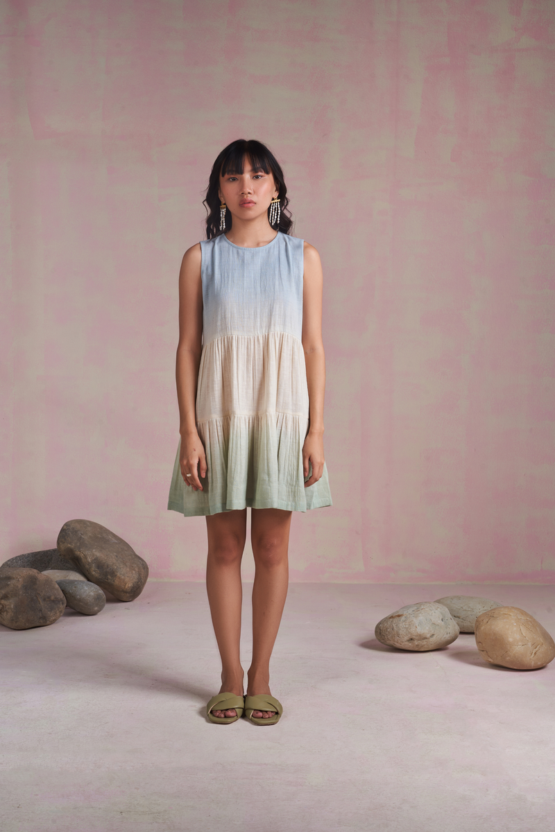The Island kala cotton mini dress 