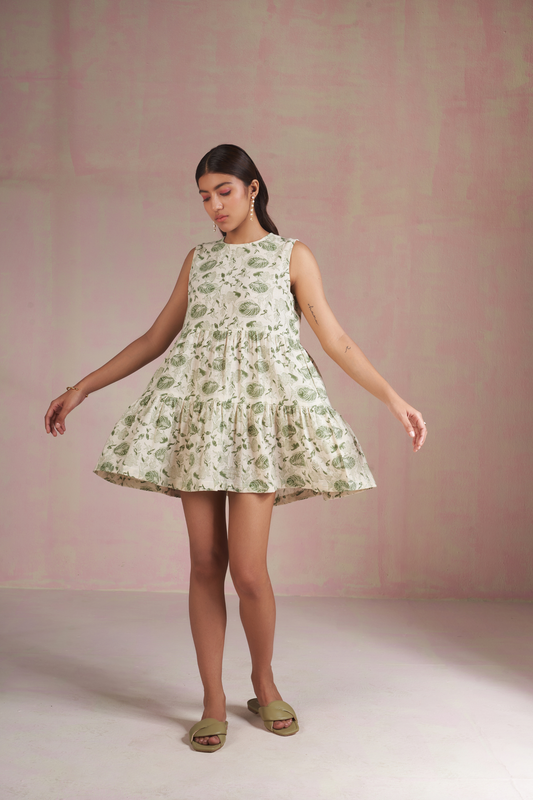 The Marine Island kala cotton mini dress 