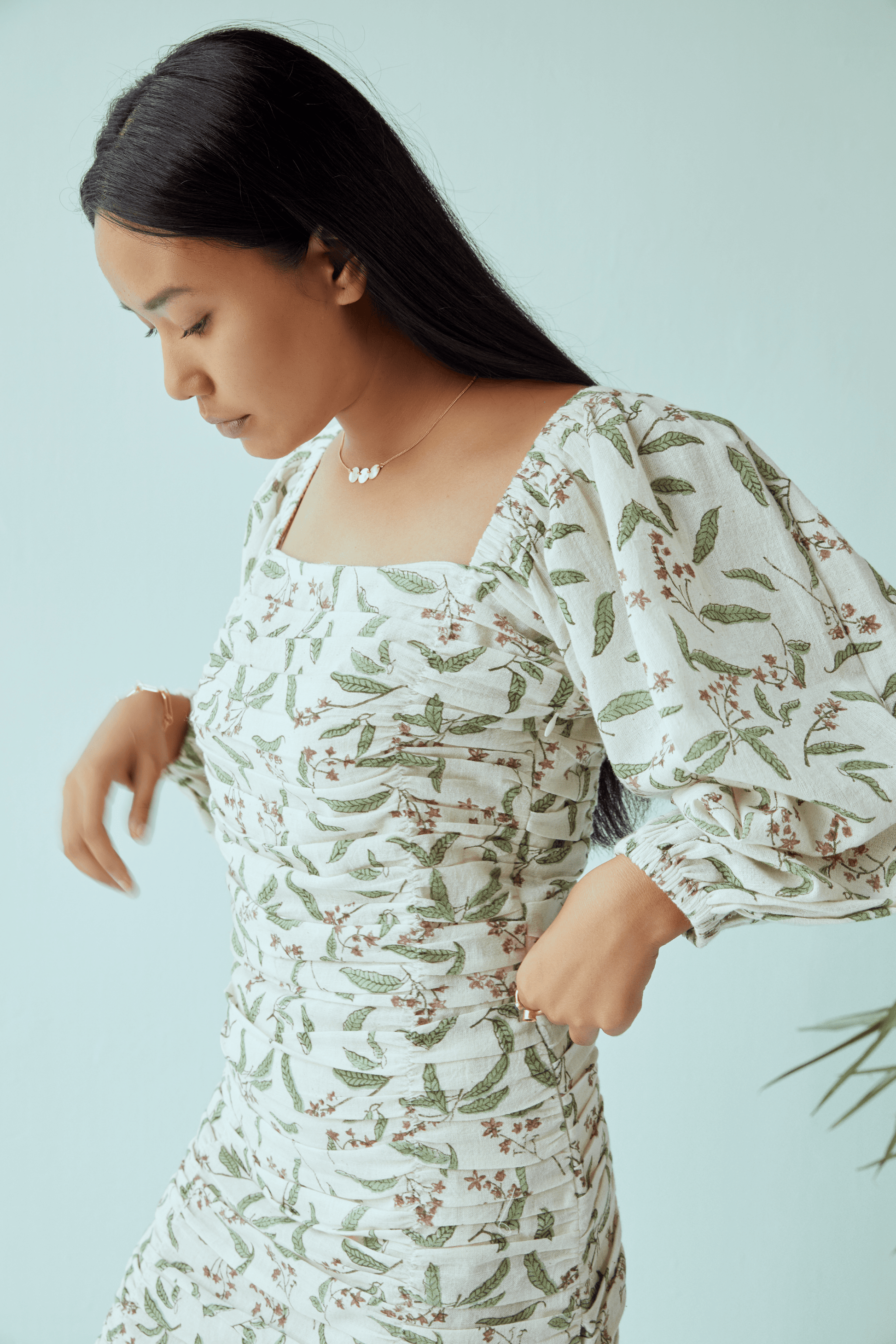 The Summery fitted kala cotton dress