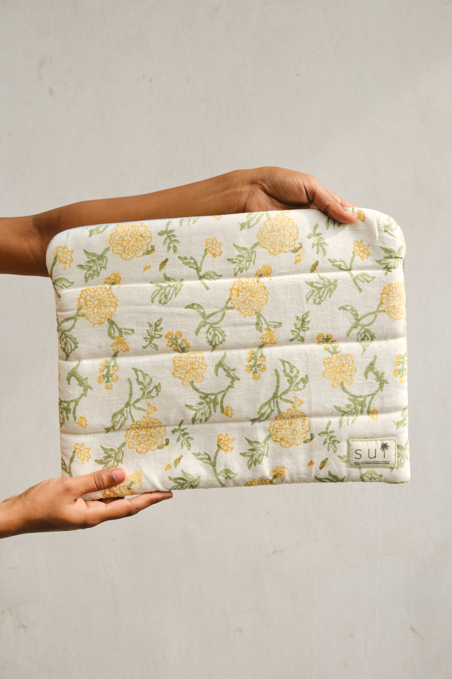 The Meadow Upcycled Laptop Bag