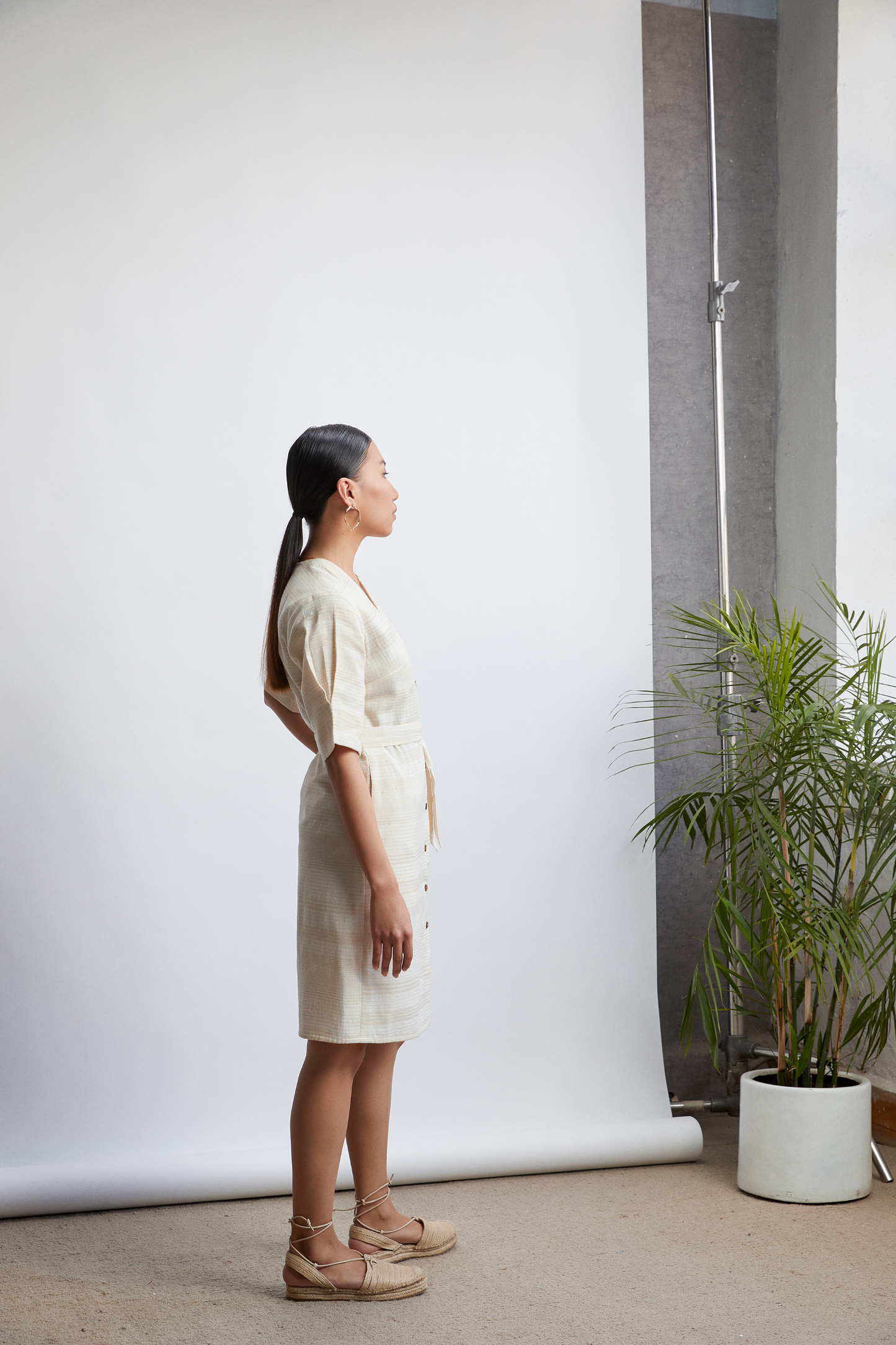 Basic Summer handwoven organic cotton dress
