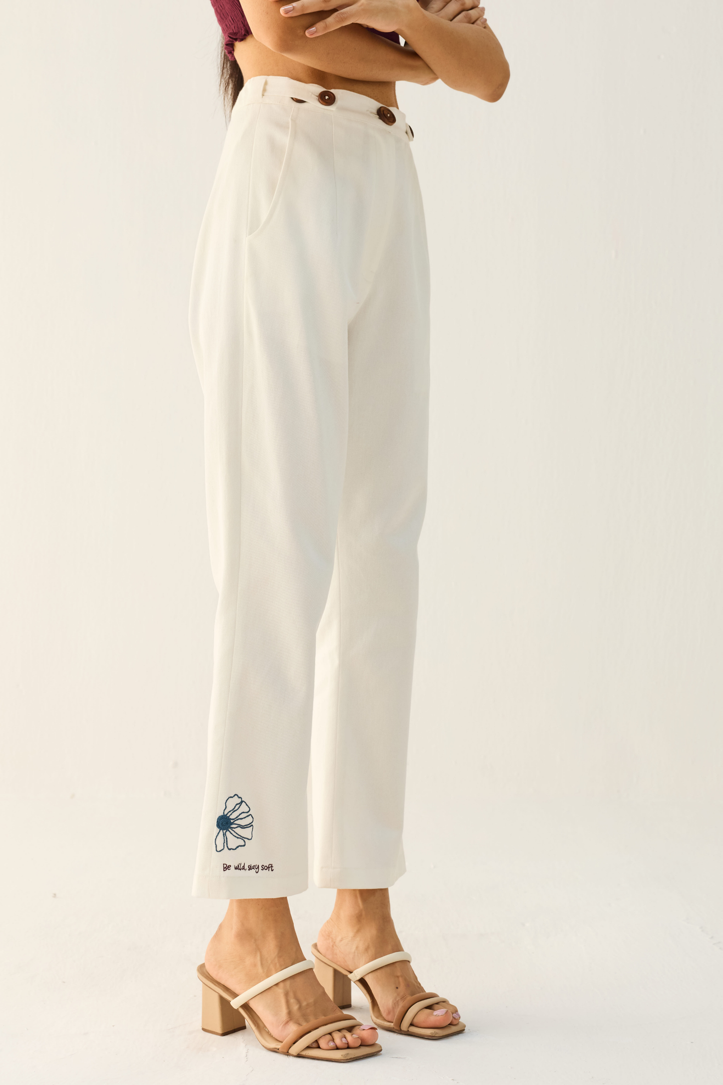 Be Wild Handwoven Twill Trousers